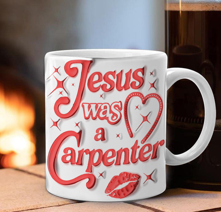 Jesus Was A Carpenter Mug Festival Inspired Mug Gifts For Music Lovers