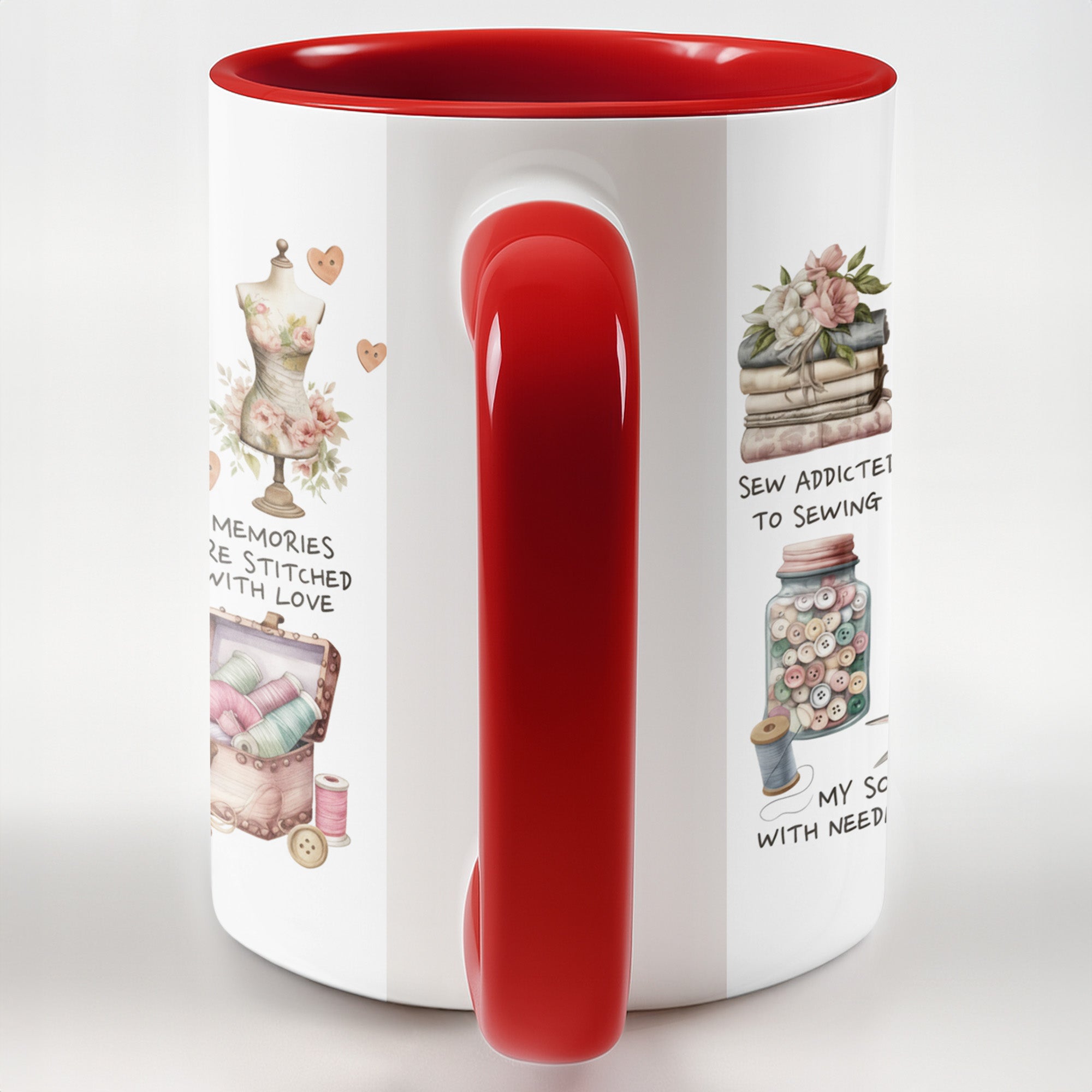Beautiful Things Come Together Accent Mug Gifts Ideas For Sewing Lovers - Image 6