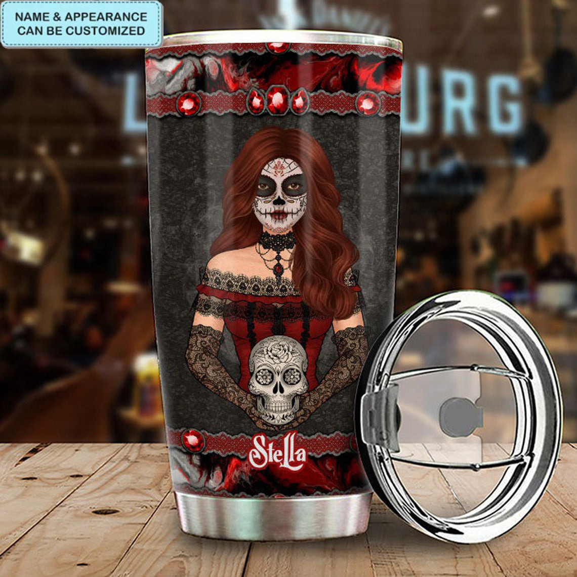 Custom I'm Sage And Hood And Wish A Mufuka Would Tumbler Gifts For Halloween Lovers