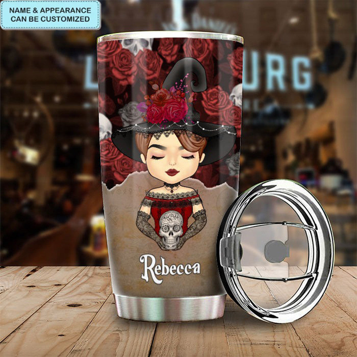 Custom Somedays You Have To Put On Your Hat Tumbler Halloween Themed Tumblers Gift Ideas - Image 3