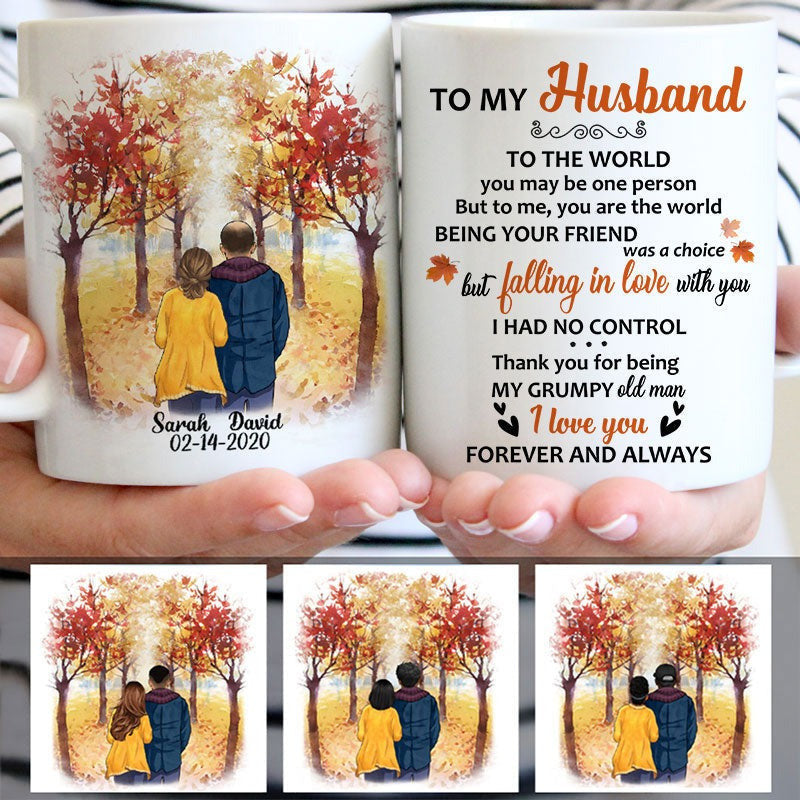 Custom To My Husband I Love You Forever And Always Mug Valentine Day Mug Gifts For Couples