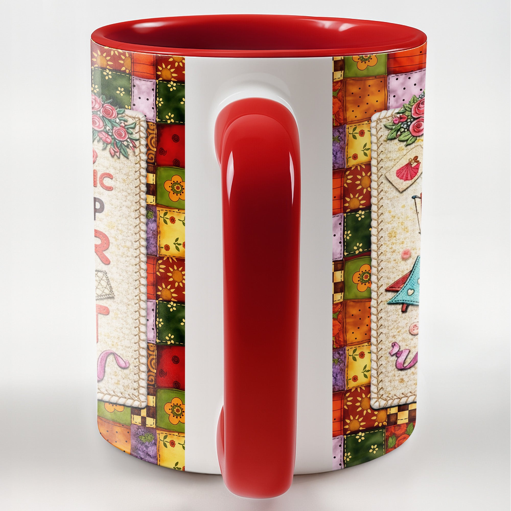 I Don't Hoard Fabric I Just Shop Faster Than I Quilt Accent Mug Funny Sewer Gifts - Image 6