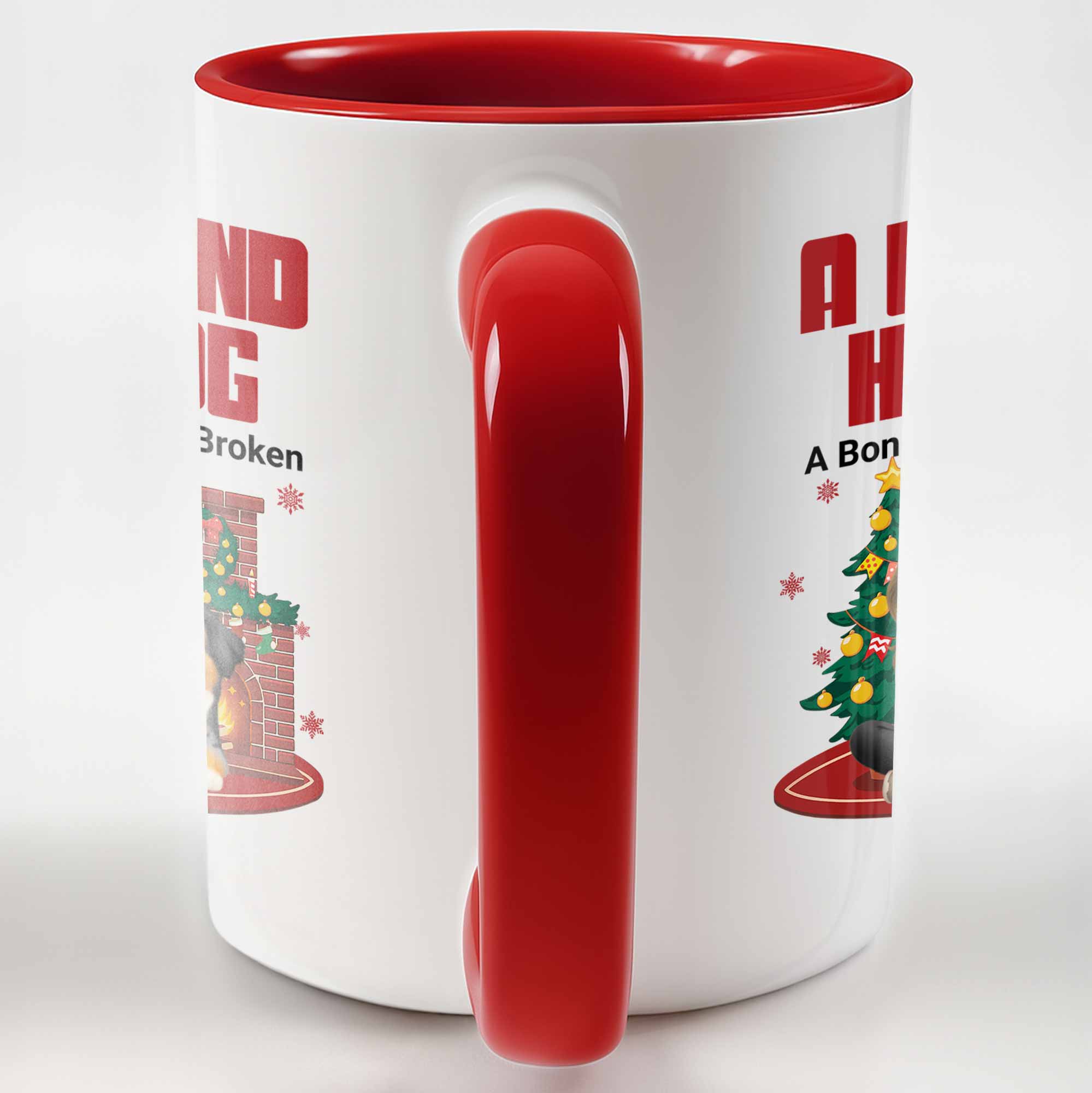 Personalized A Girl And Her Dog A Bond That Can't Be Broken Accent Mug Gifts For Dog Mom - Image 5