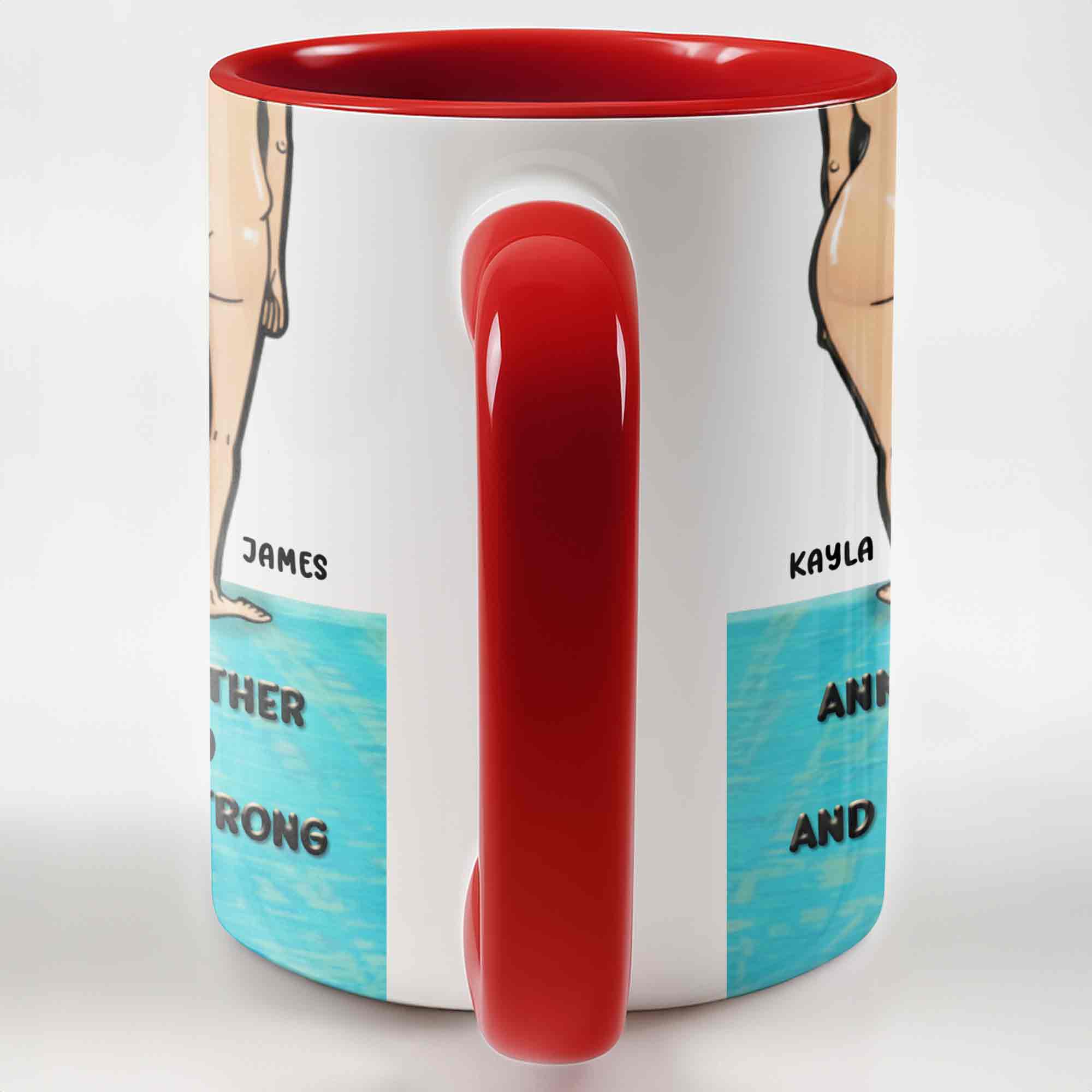 Personalized Annoying Each Other Since 1990 And Still Going Strong Accent Mug Funny Couple Gift - Image 7