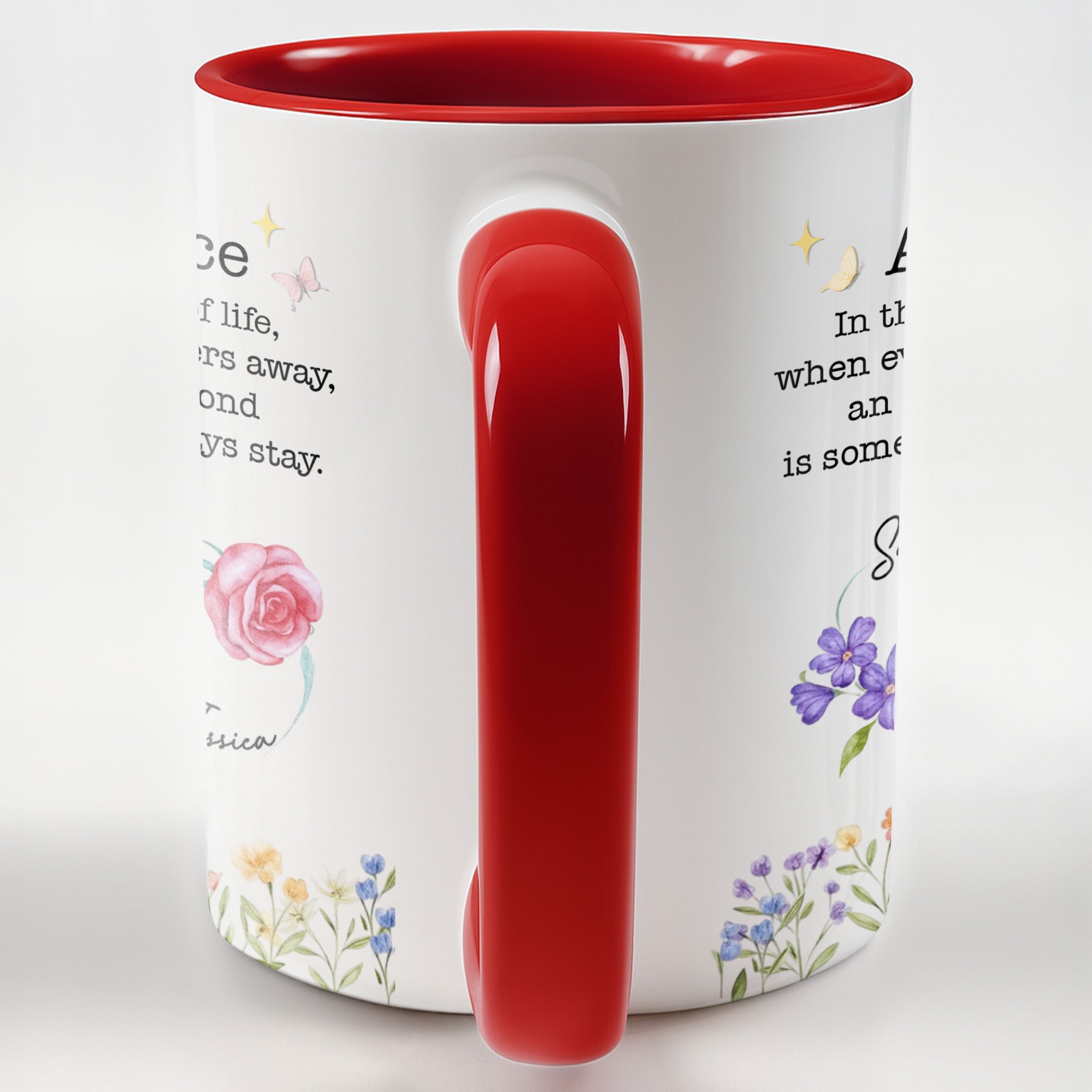 Personalized Aunt And Niece Everlasting Bond Accent Mug Auntie Birthday Present - Image 4