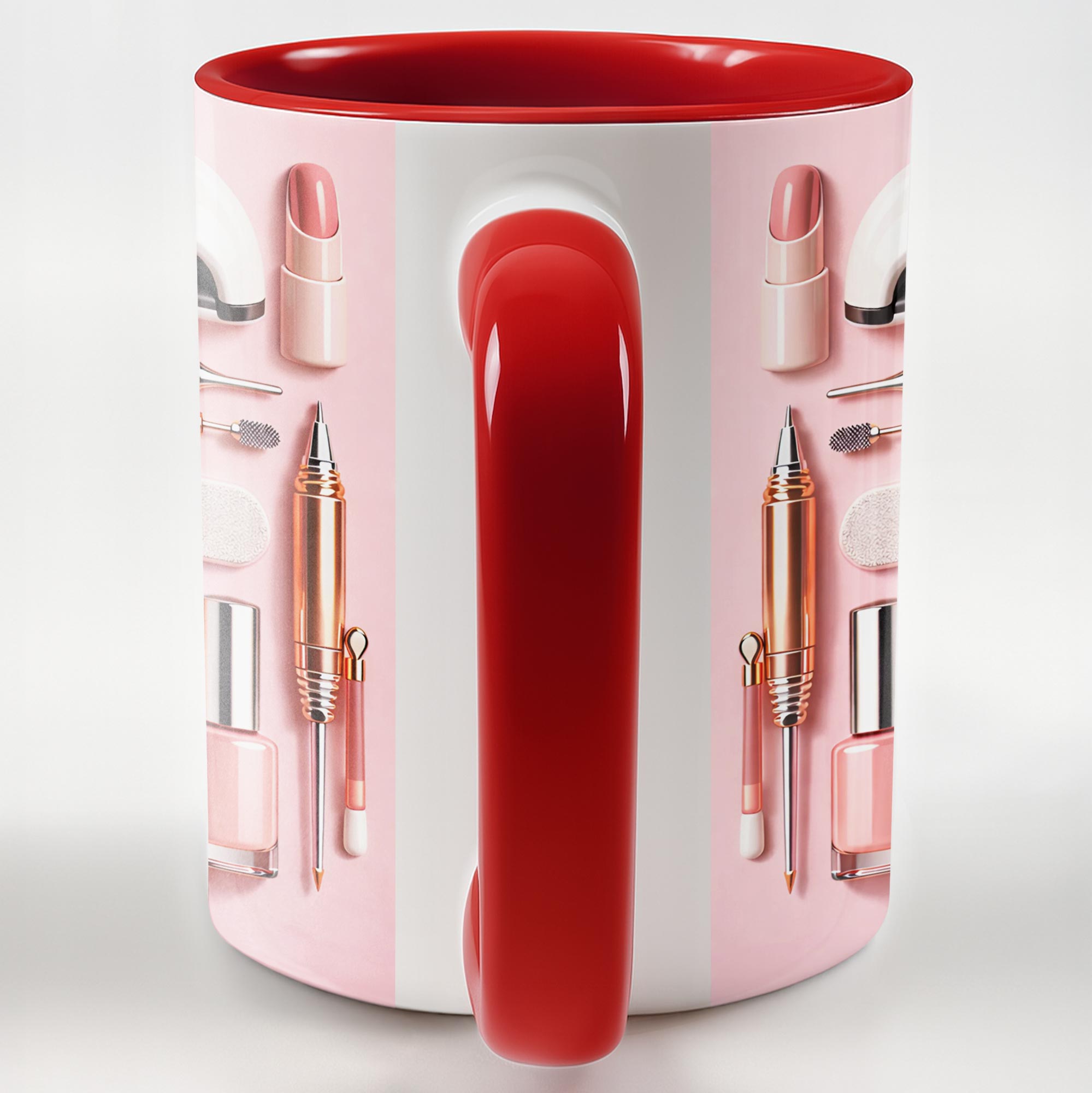 Personalized Beauty And Care Essentials Accent Mug Best Gifts For Beauty Lovers - Image 6