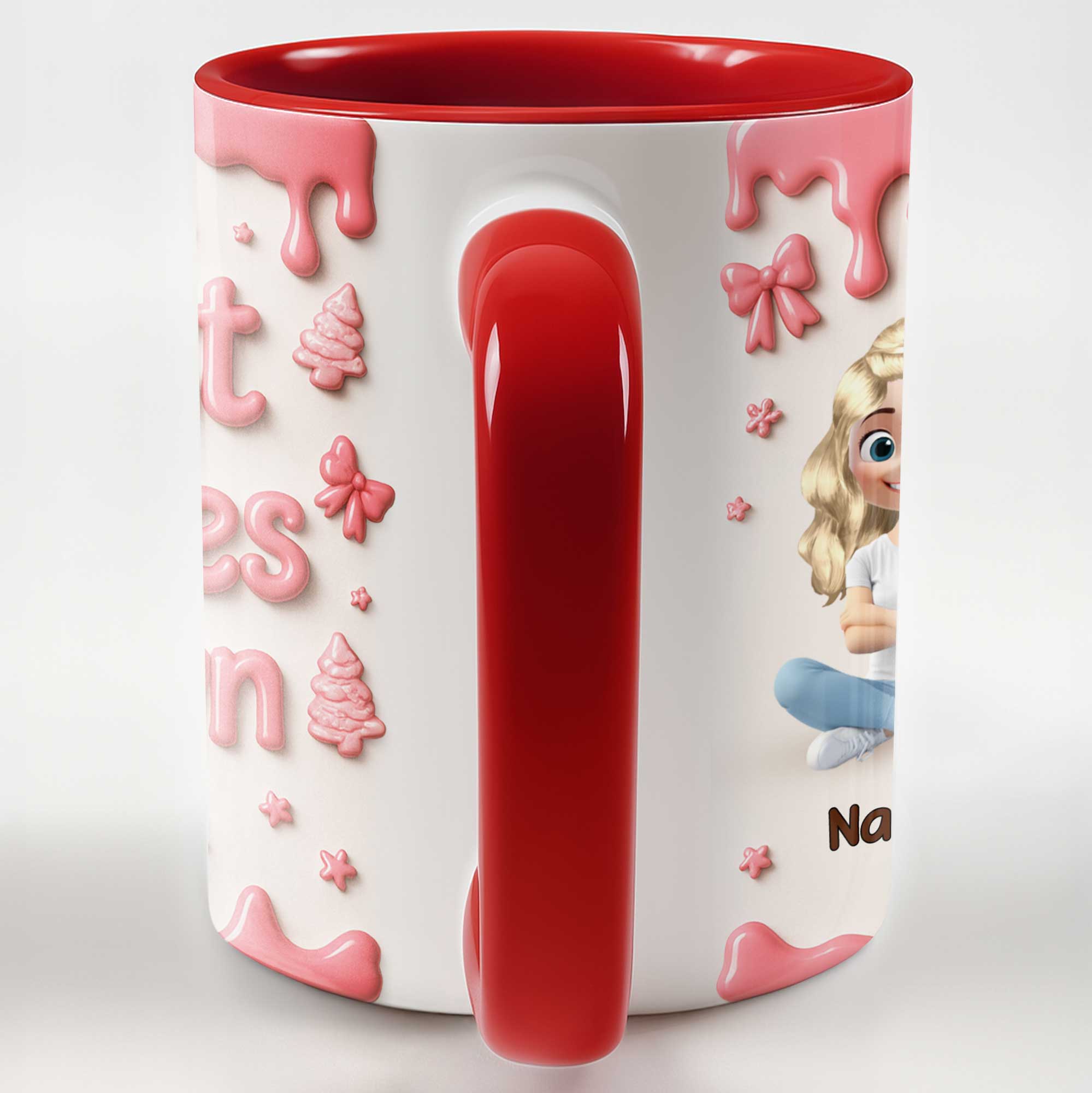Personalized Best Bitches In Town Accent Mug Christmas Gifts For Besties - Image 3