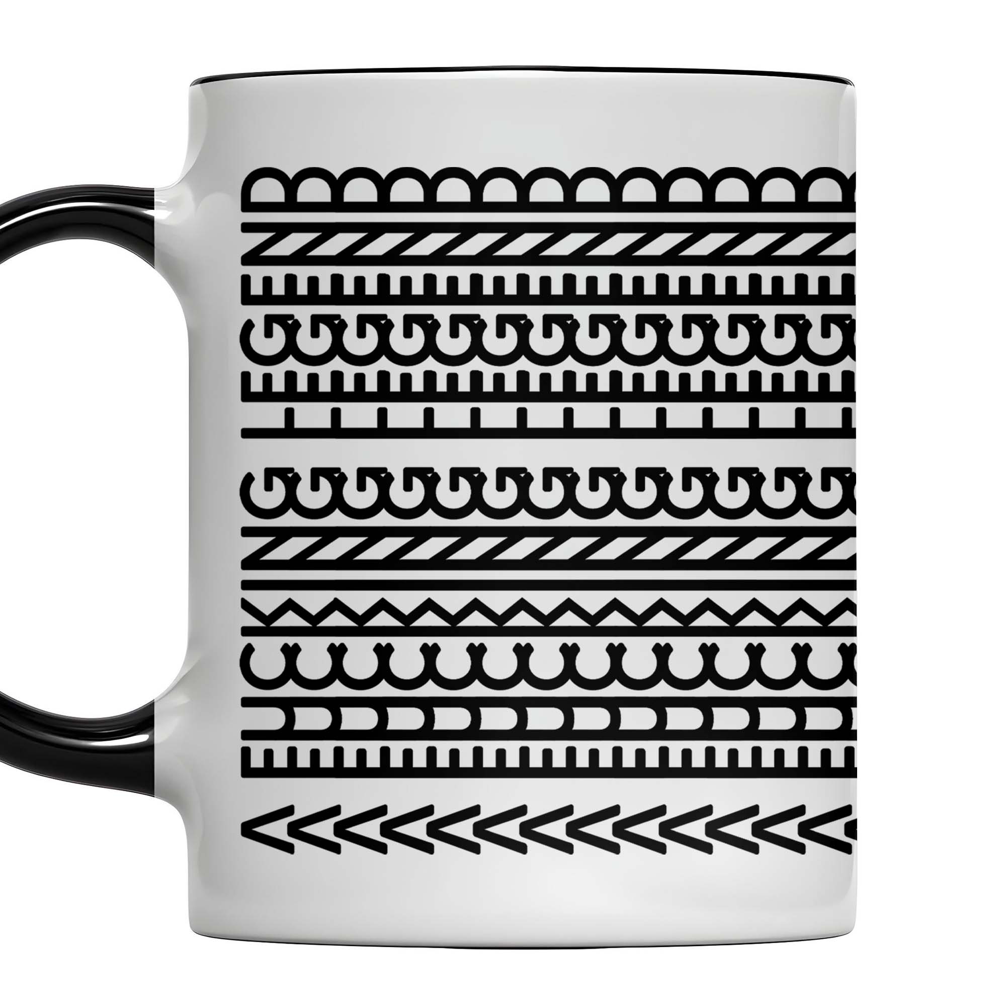 Personalized Capture The Essence Of Artistic Patterns Accent Mug Funny Gifts Ideas - Image 6