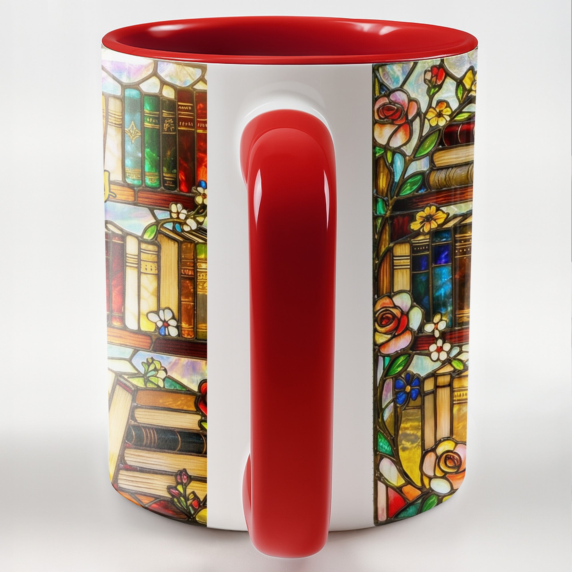 Personalized Celebrate Your Passion For Books And Beauty Accent Mug Gifts For Bookish - Image 4