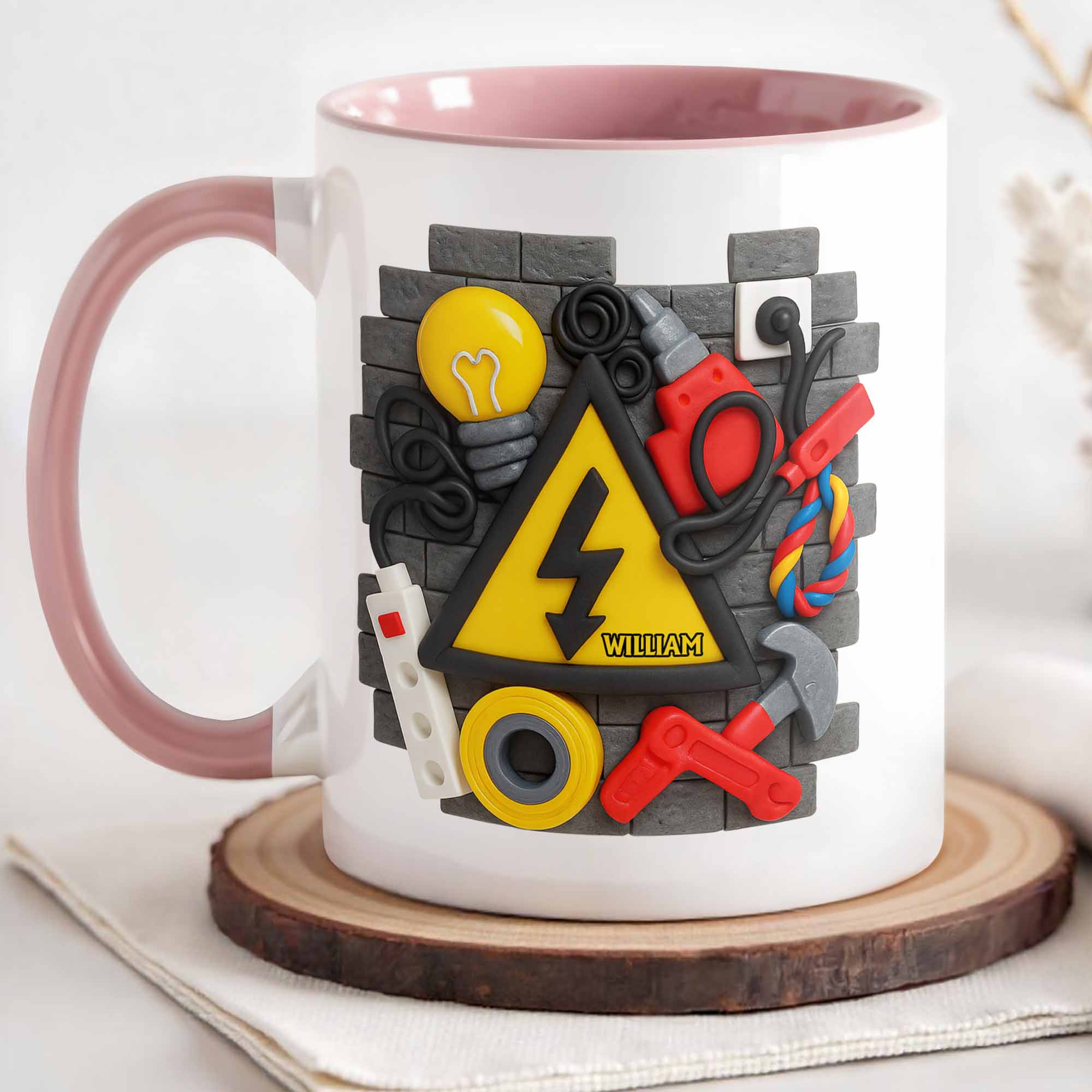 Personalized Create Your Adventure With Favorite Icons Accent Mug Gifts For Husband - Image 3