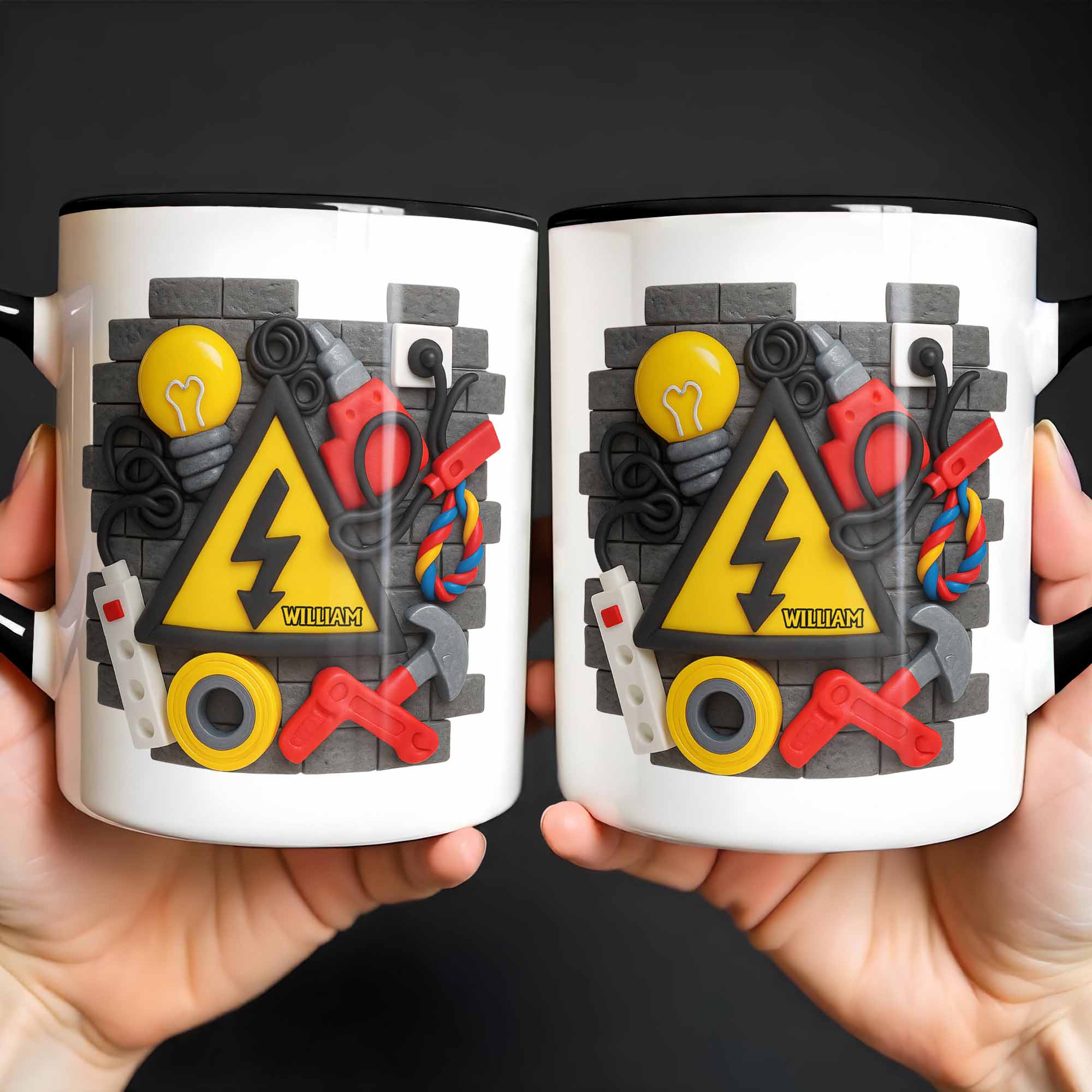 Personalized Create Your Adventure With Favorite Icons Accent Mug Gifts For Husband