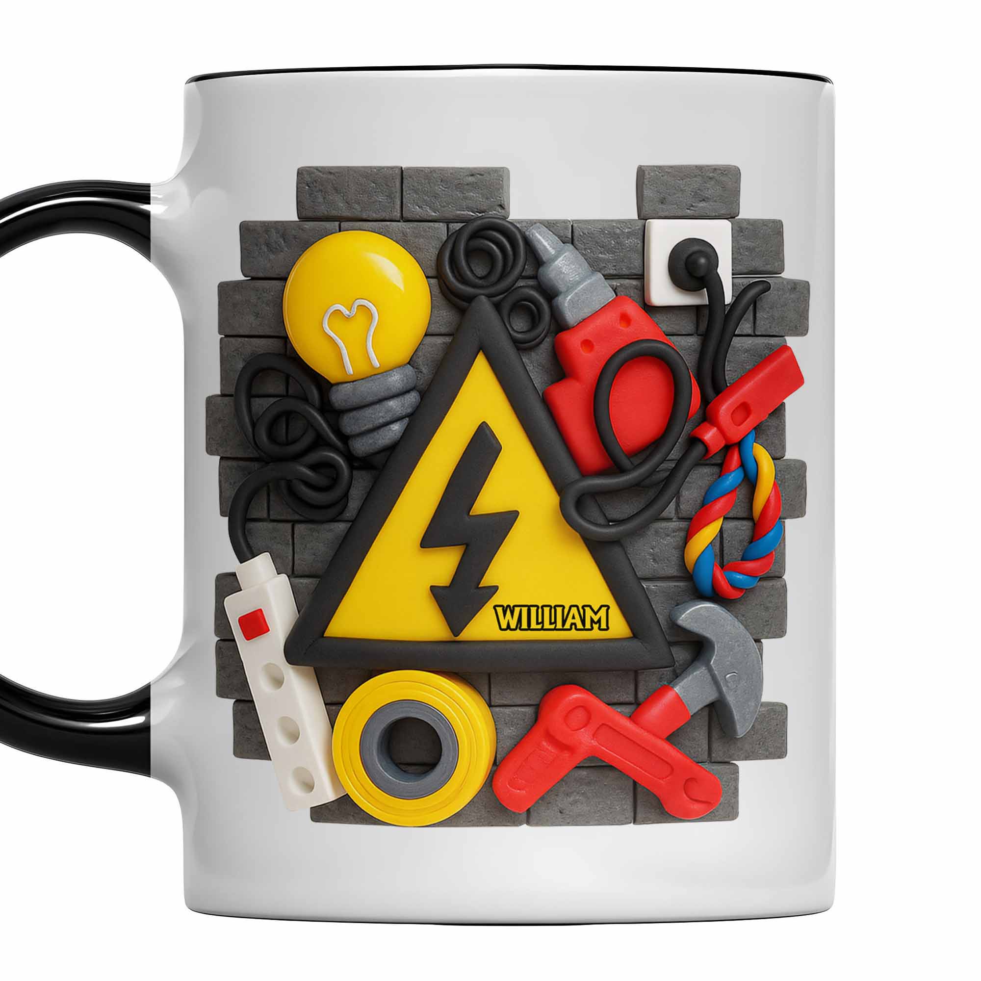 Personalized Create Your Adventure With Favorite Icons Accent Mug Gifts For Husband - Image 7