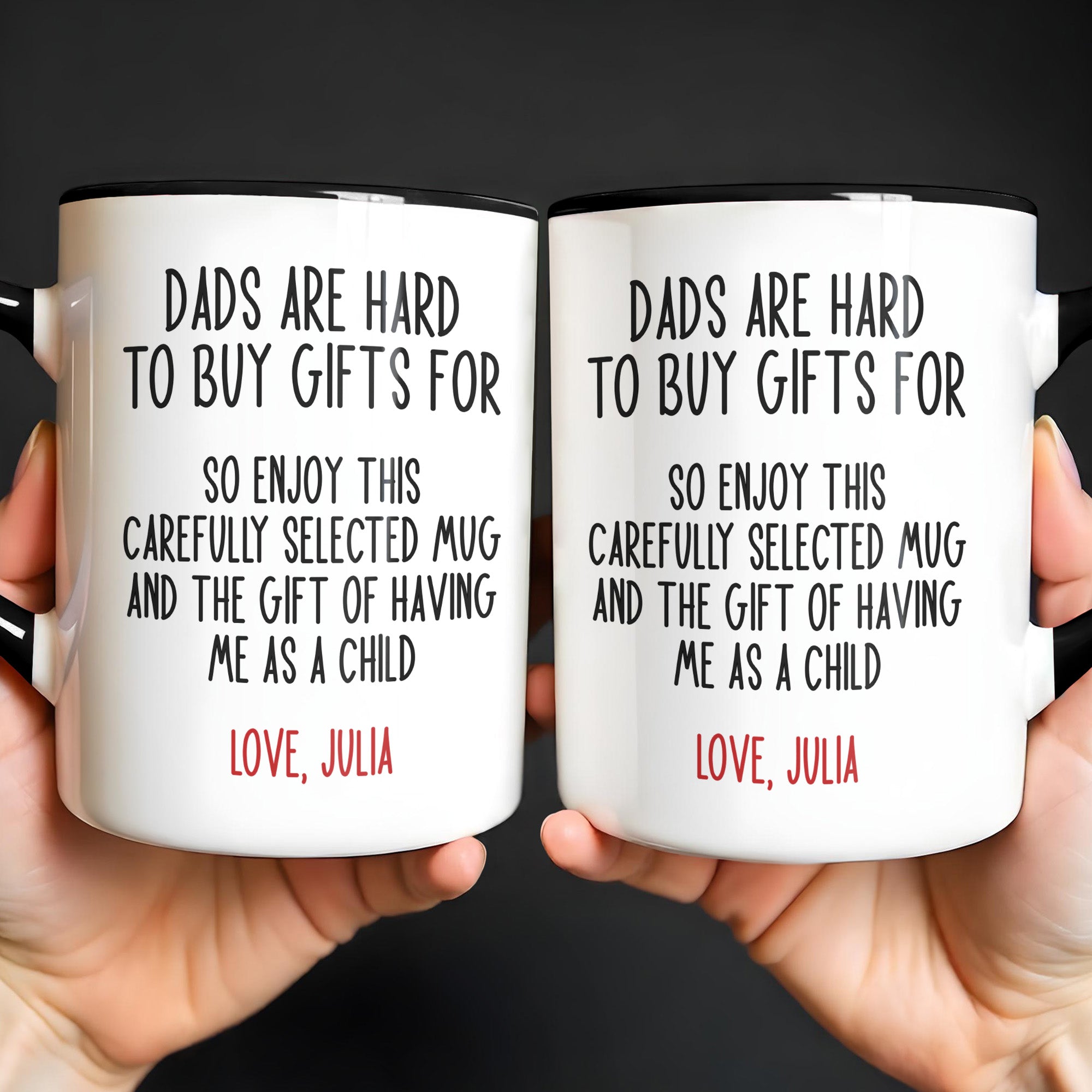 Personalized Dads Are Hard To Buy Gifts For Accent Mug Funny Gifts For Dad - Image 8