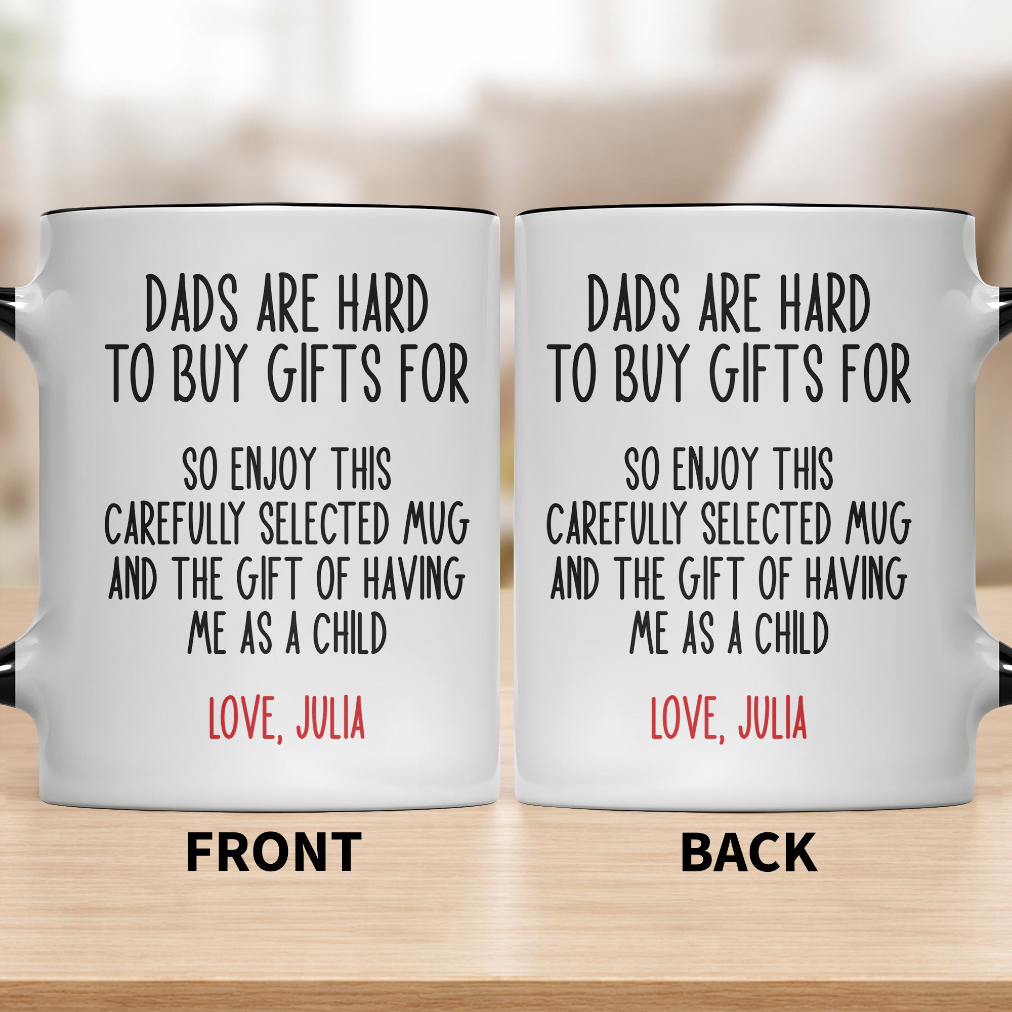 Personalized Dads Are Hard To Buy Gifts For Accent Mug Funny Gifts For Dad - Image 7