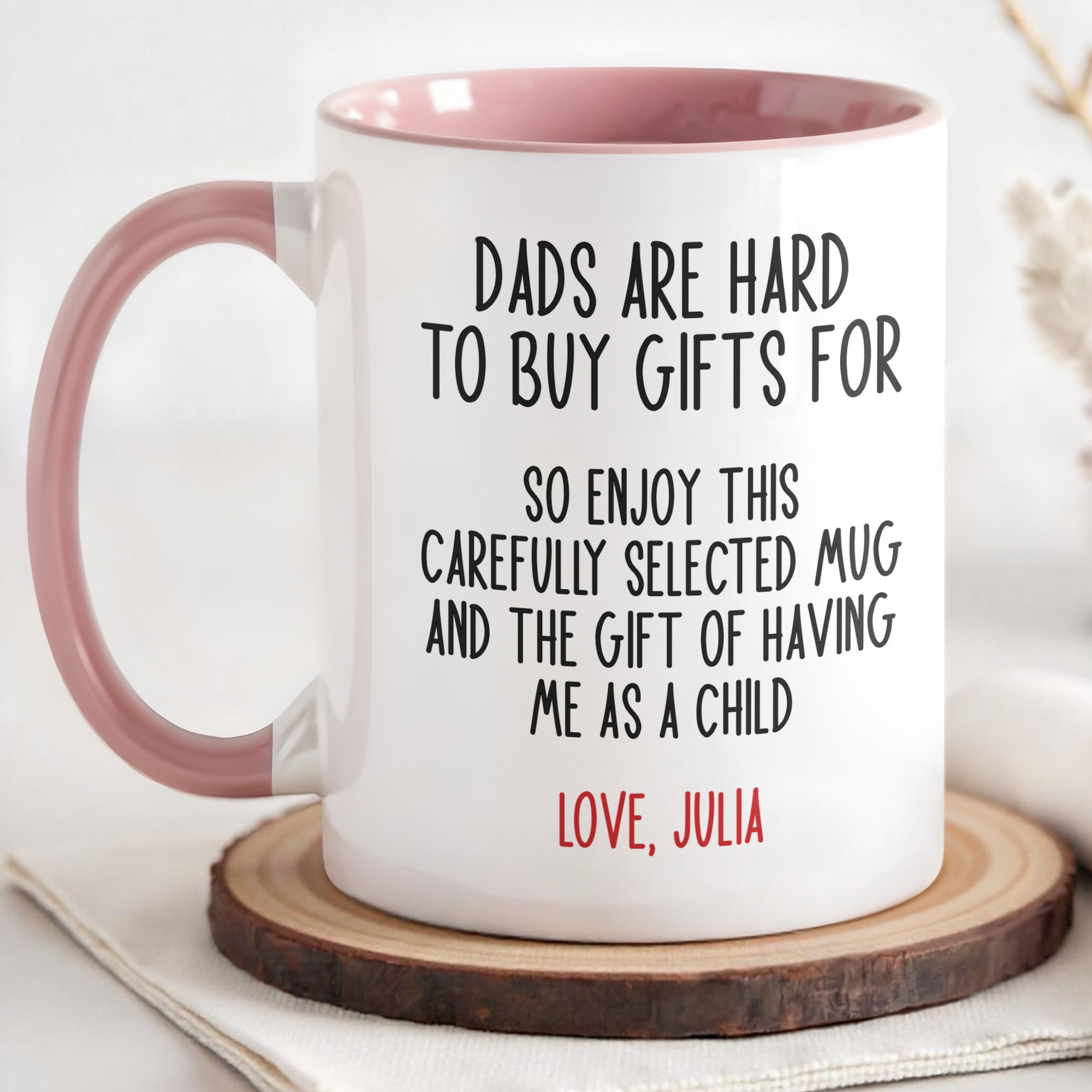 Personalized Dads Are Hard To Buy Gifts For Accent Mug Funny Gifts For Dad - Image 2