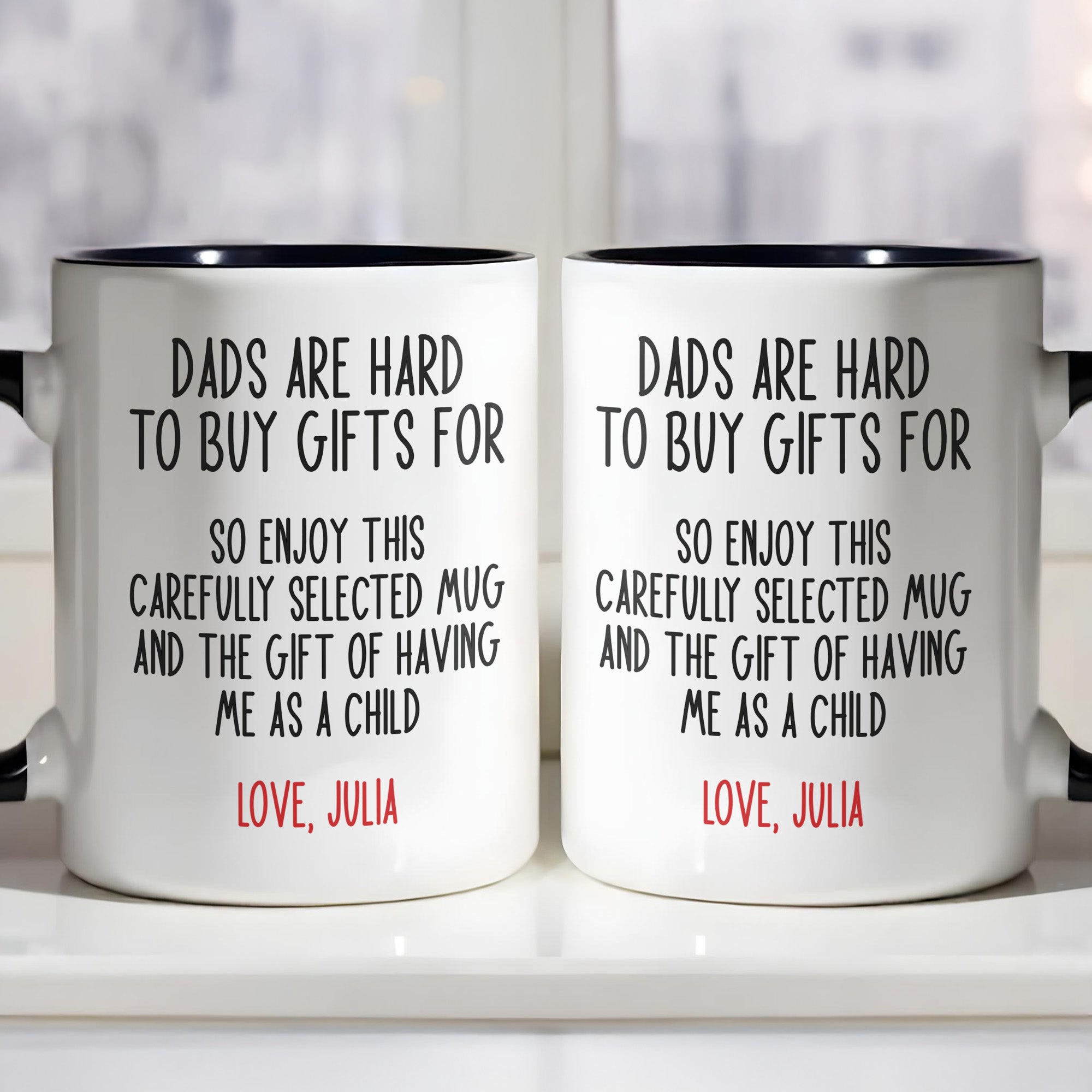 Personalized Dads Are Hard To Buy Gifts For Accent Mug Funny Gifts For Dad