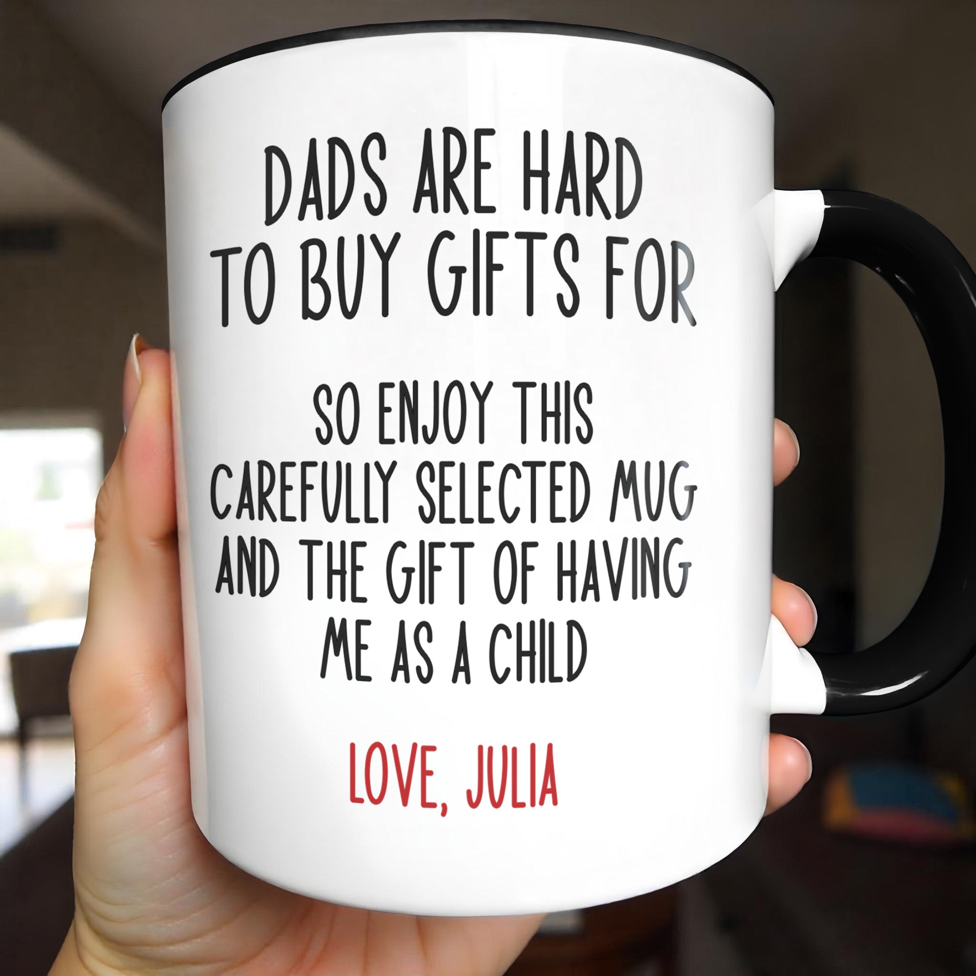 Personalized Dads Are Hard To Buy Gifts For Accent Mug Funny Gifts For Dad - Image 4