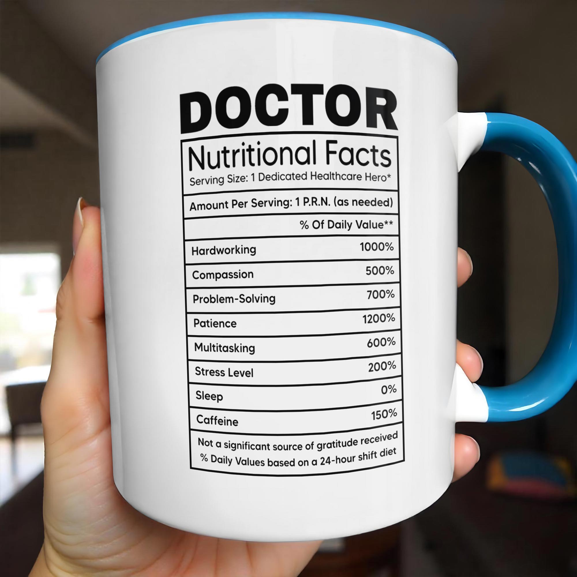 Personalized Essential Medical Equipment Accent Mug Gift For Healthcare Professionals - Image 2