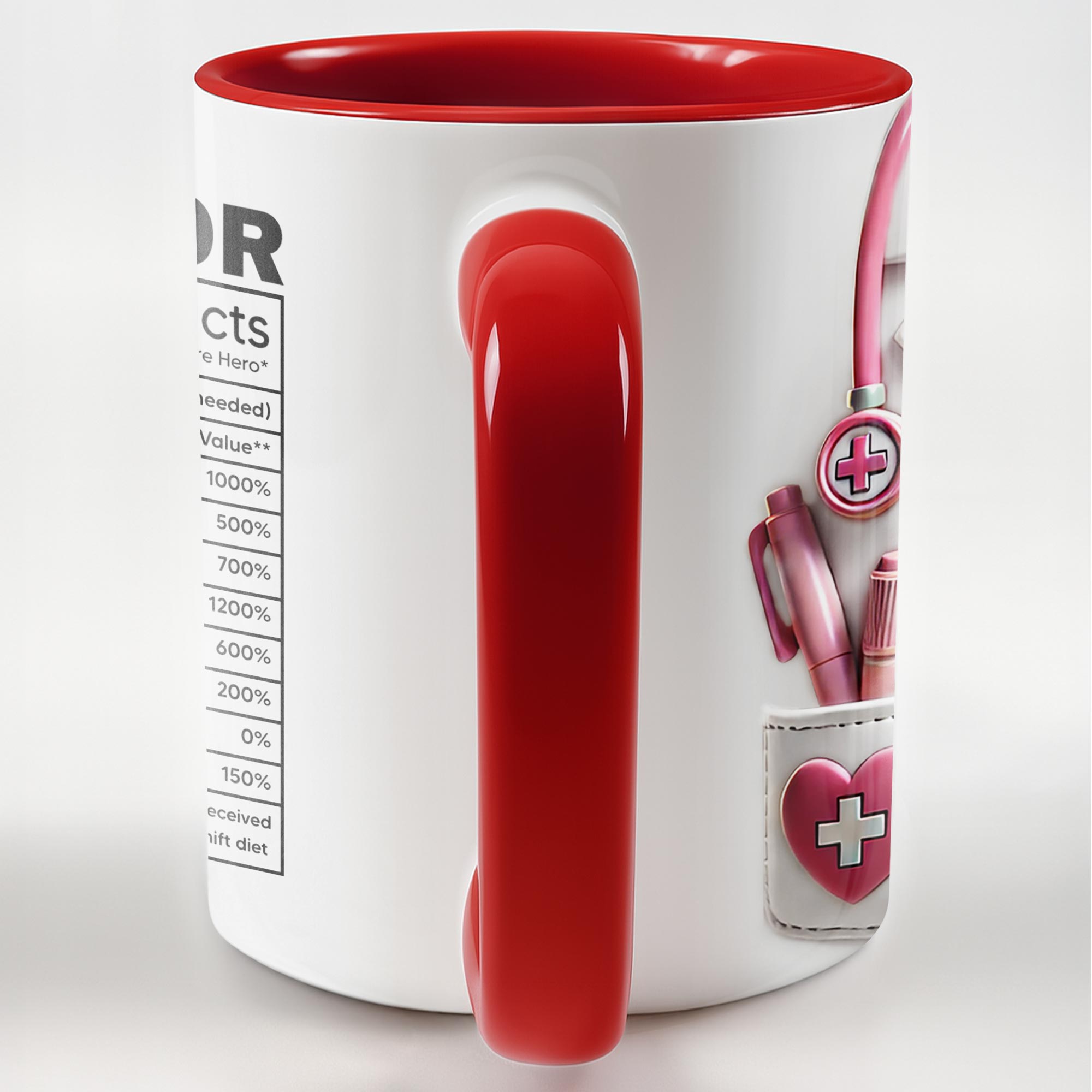 Personalized Essential Medical Equipment Accent Mug Gift For Healthcare Professionals - Image 6