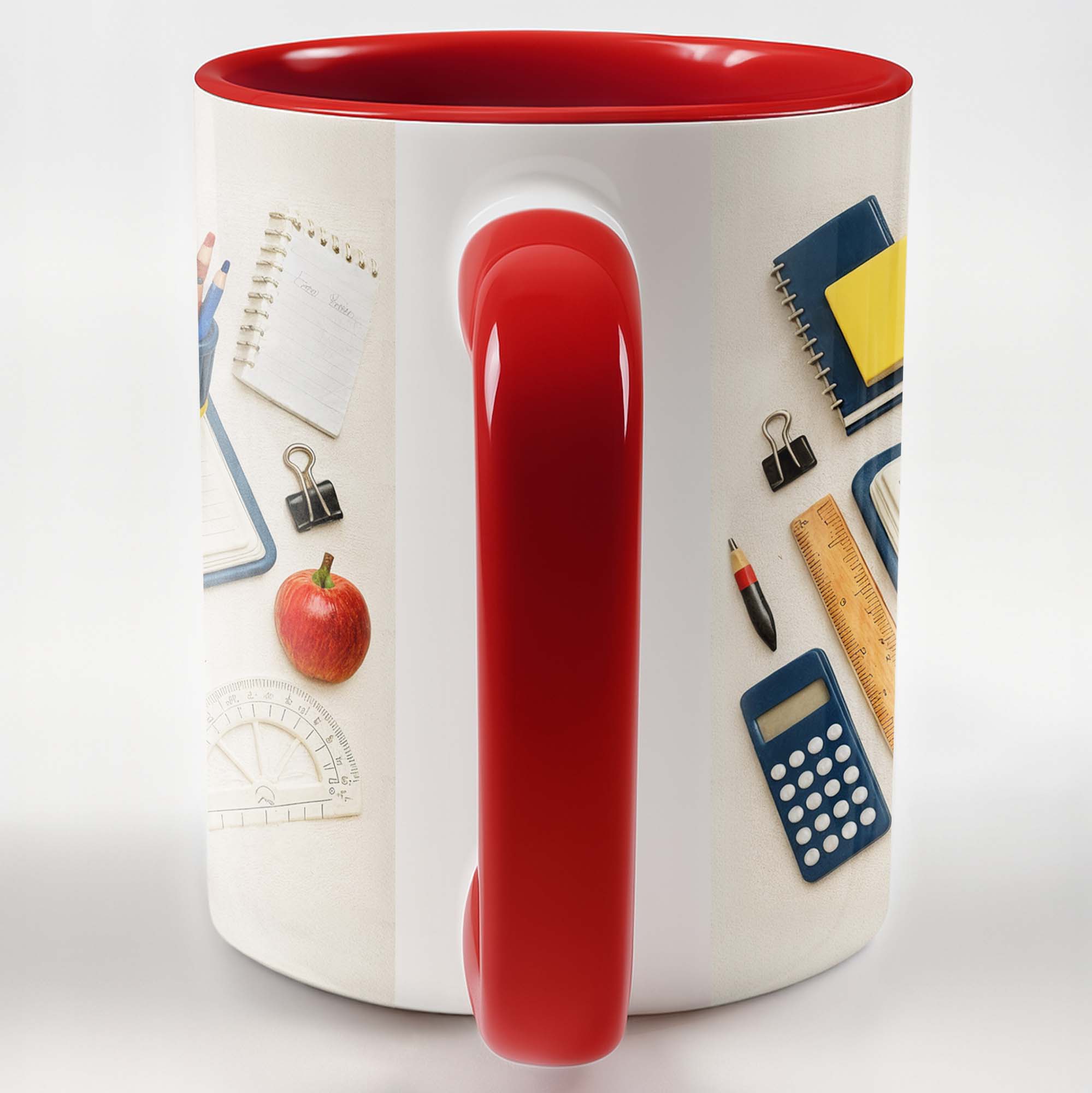 Personalized Featuring School Supply Accent Mug The Perfect Teacher Appreciation Gifts - Image 6