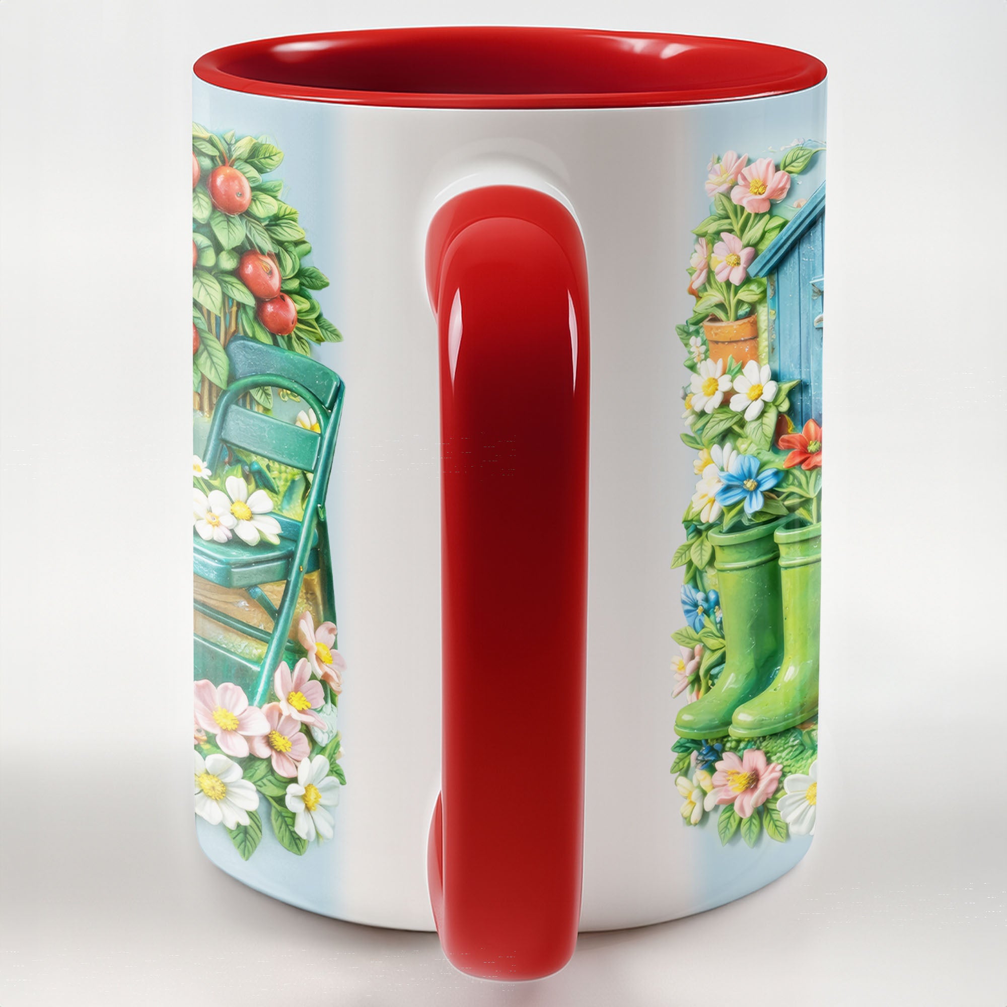 Personalized Flowers And Gardening Tools Accent Mug Gifts For Garden Lovers - Image 7