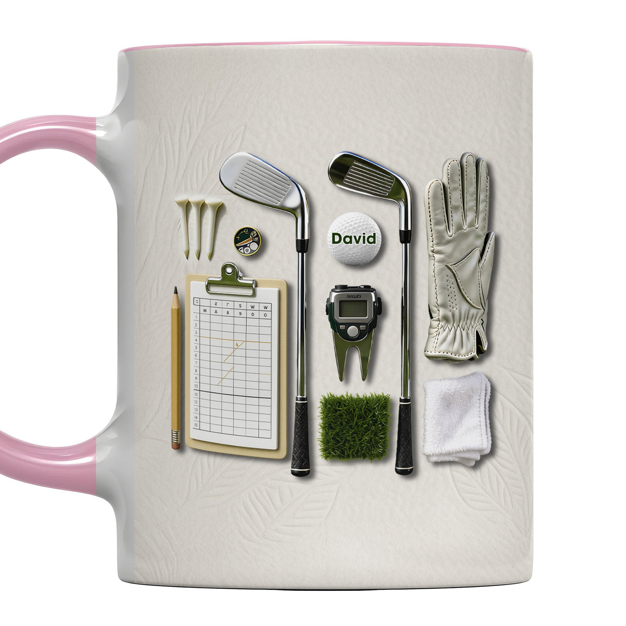 Personalized Golf Essential Equipment And Accessory Accent Mug Best Gifts For Golfers - Image 5
