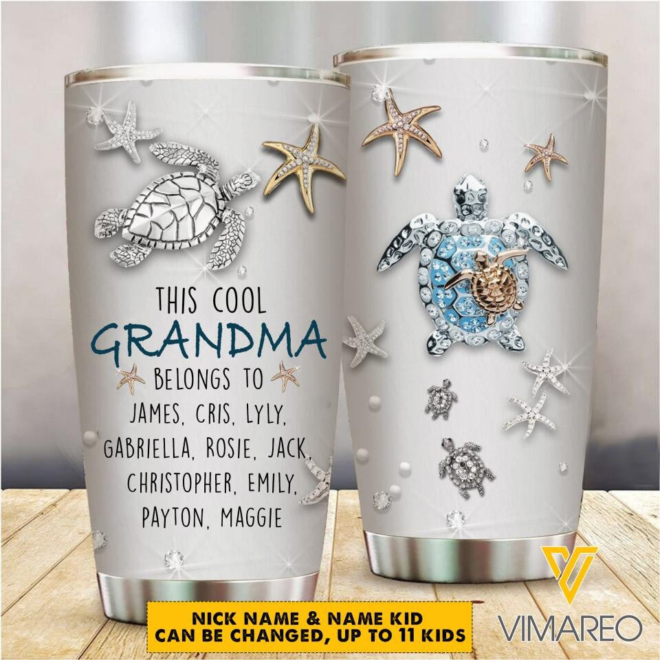 Personalized Grandma Kid Tumbler Mother'S Day Gift For Daughter From Mom - Image 2