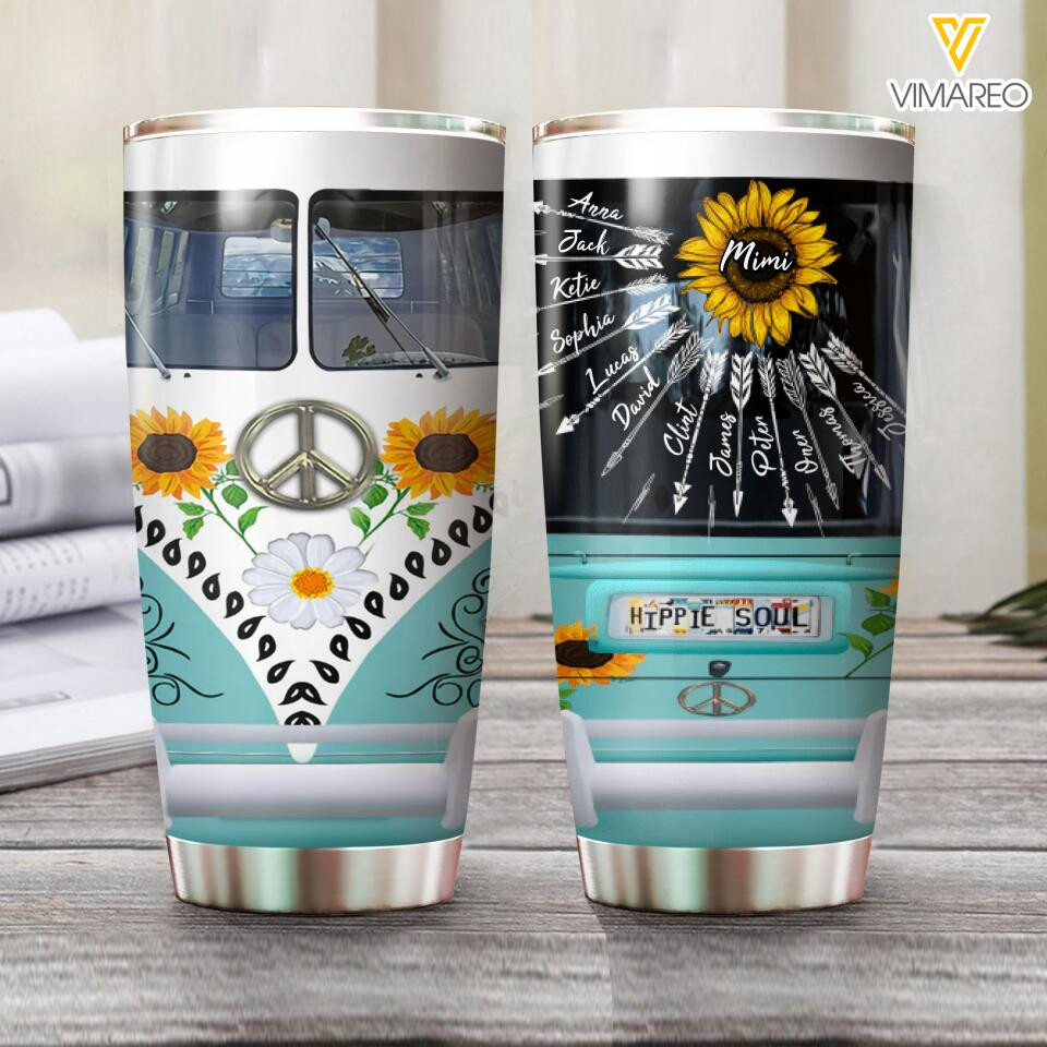 Personalized Grandma Kid Tumbler Printed 22MAY-HQ10 - Image 2