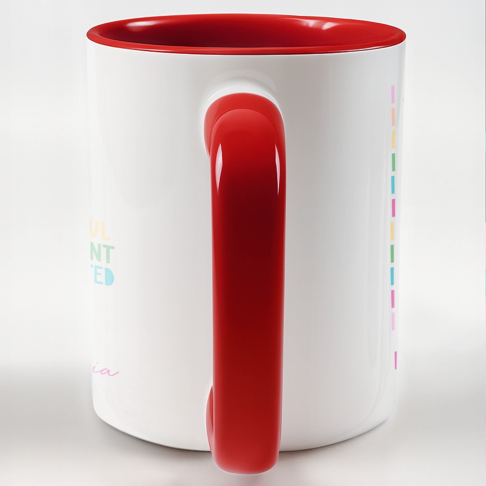 Personalized I Am Unique I Am Strong Inspirational Words Accent Mug Birthday Gifts Ideas - Image 5