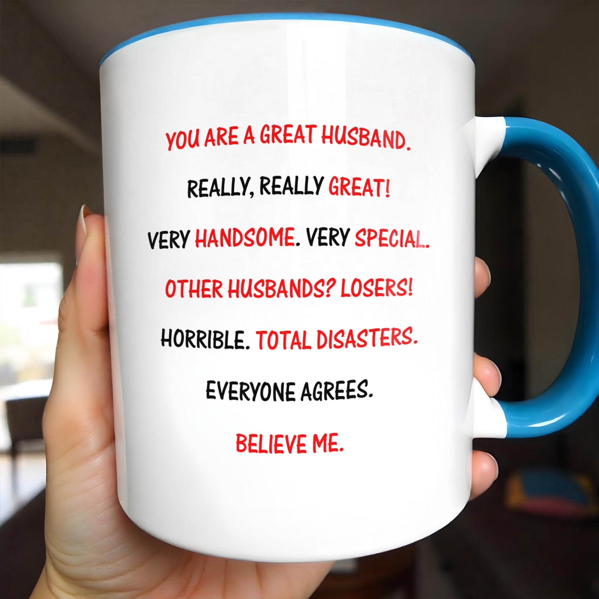 Personalized I Love You For Your Personality Accent Mug Gifts For A Couple That Has Everything - Image 3