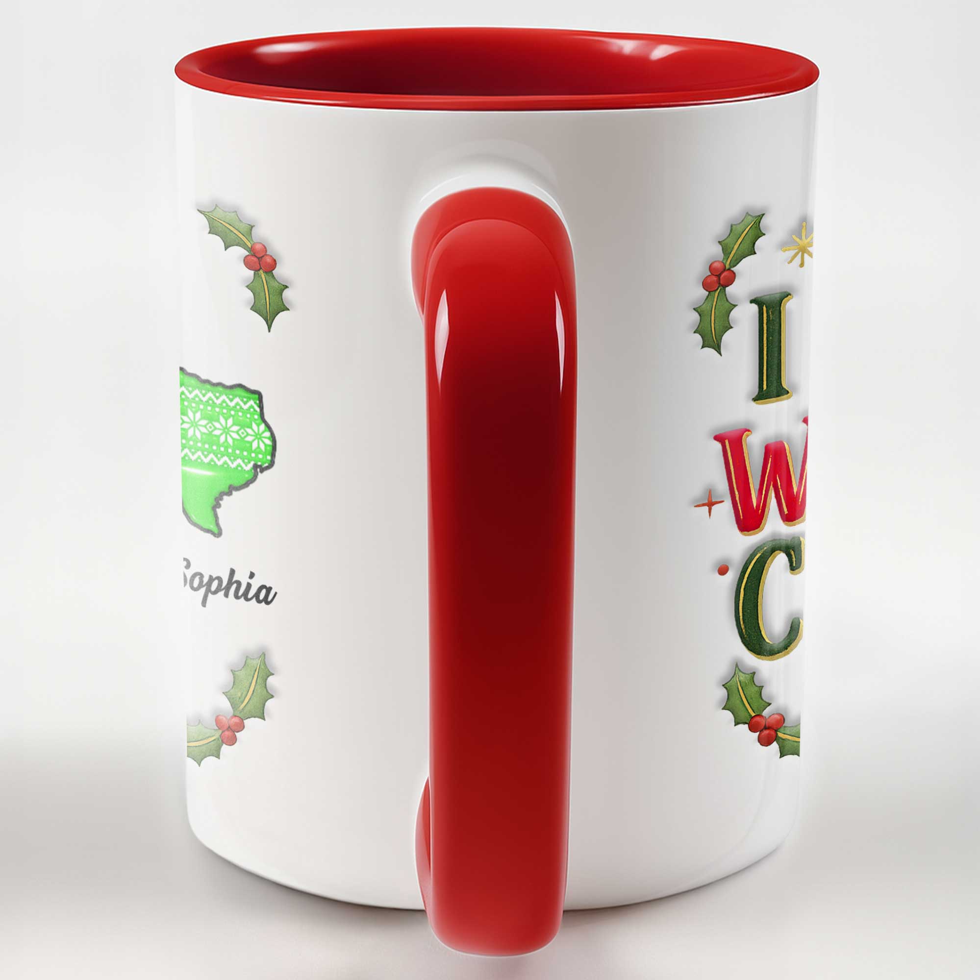 Personalized I Wish We Lived Closer Accent Mug Best Christmas Gifts For Friends - Image 6