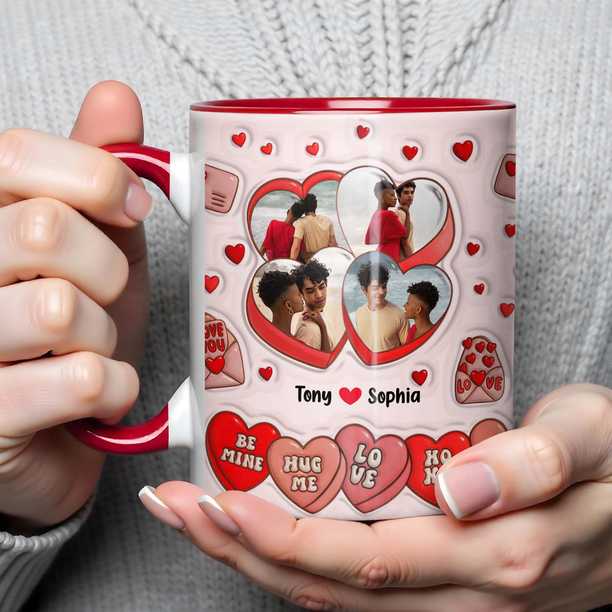 Personalized I'm Yours No Returns Or Refunds Accent Mug Romantic Gifts For Couples - Image 6