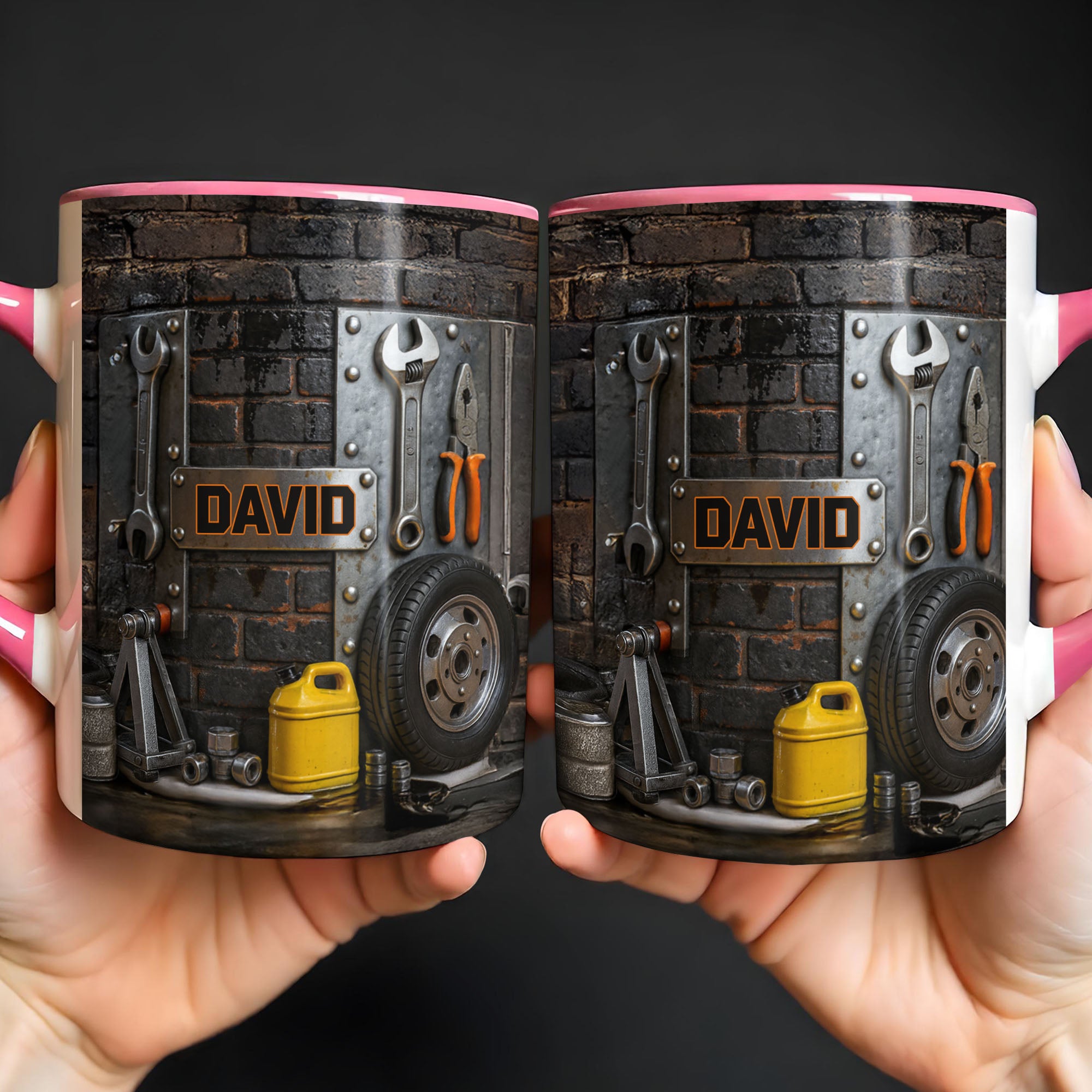 Personalized Mechanic Themed Accent Mug Perfect Gift For The Handy Person In Your Life - Image 5