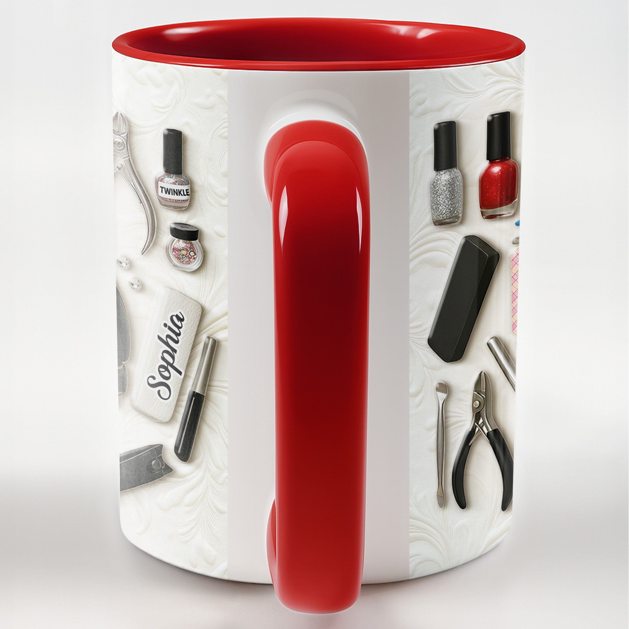 Personalized Nail Polish And Tools Accent Mug Gifts For Manicures Lovers - Image 7
