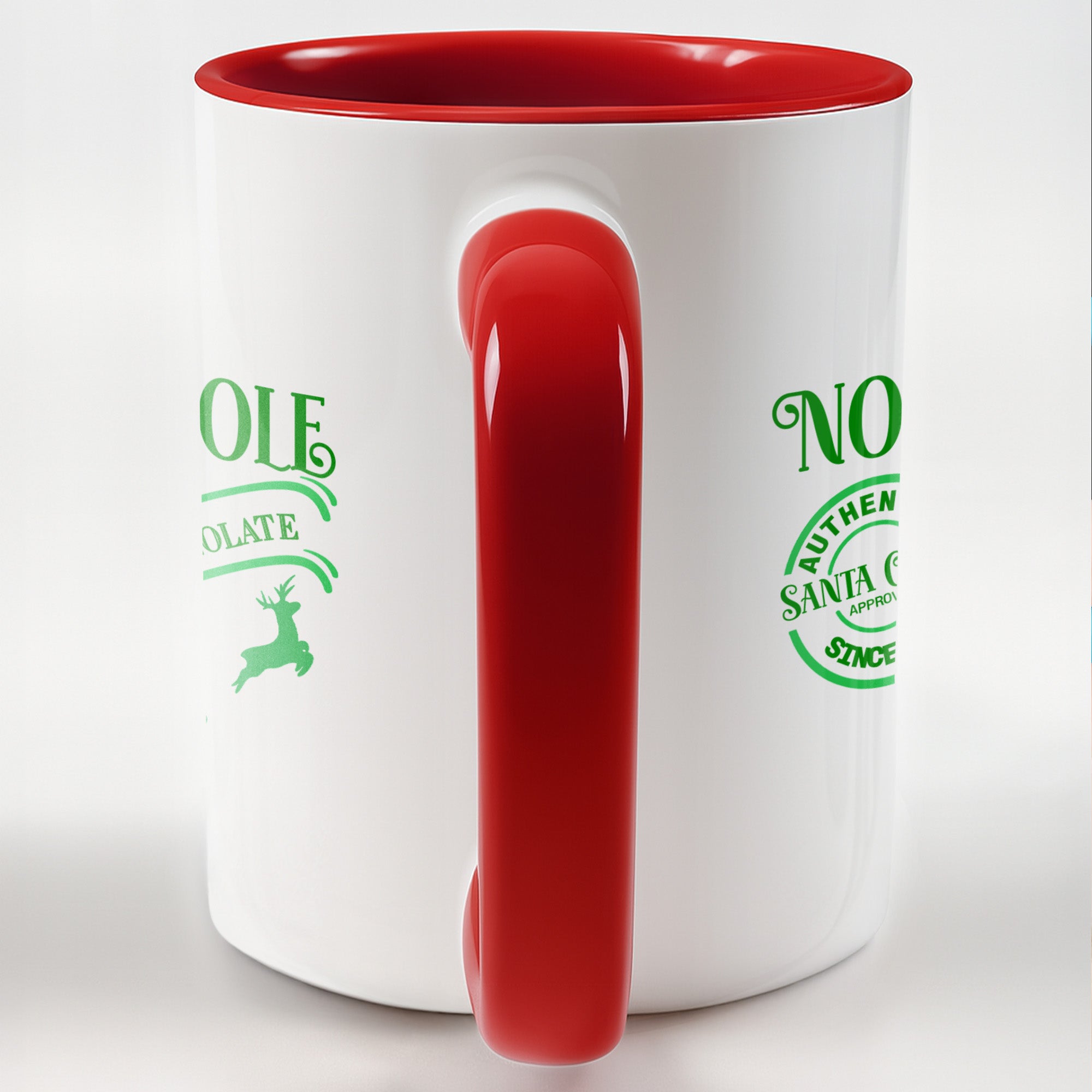 Personalized North Pole Authentic Santa Claus Hot Chocolate Accent Mug Best Christmas Gifts - Image 5