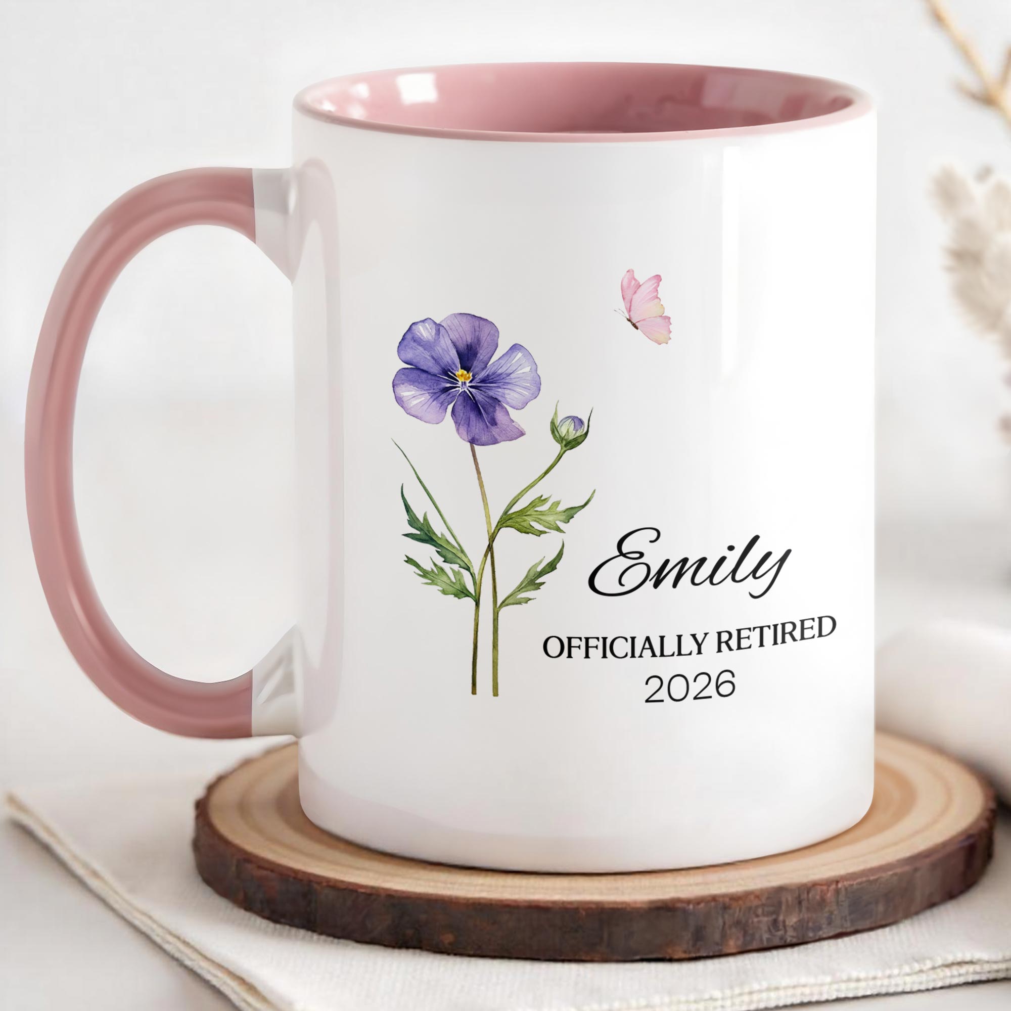 Personalized Officially Retired Time To Shine Brighter Accent Mug Best Retirement Gifts - Image 6