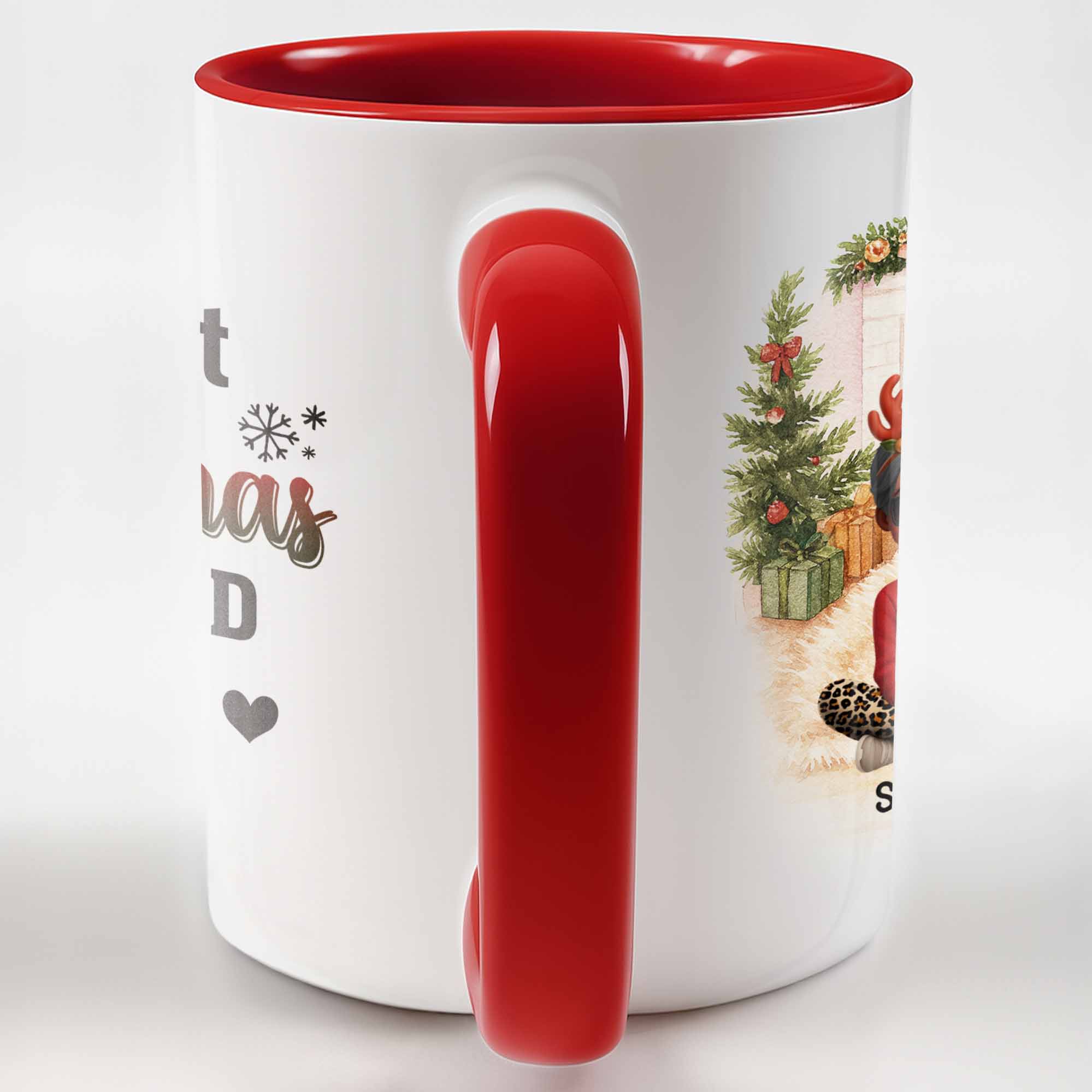Personalized Our 1st Christmas Married Accent Mug Xmas Gift Ideas For Married Couples - Image 5