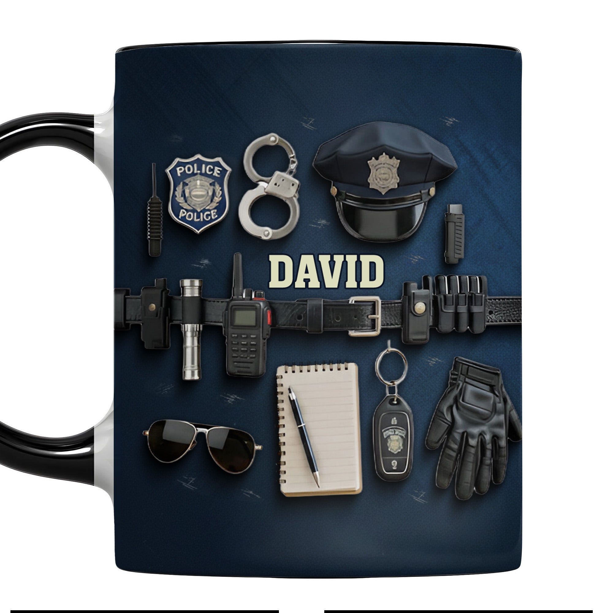 Personalized Police Officer Gear Accent Mug First Responder Coffee Cup Police Officer Gifts - Image 6