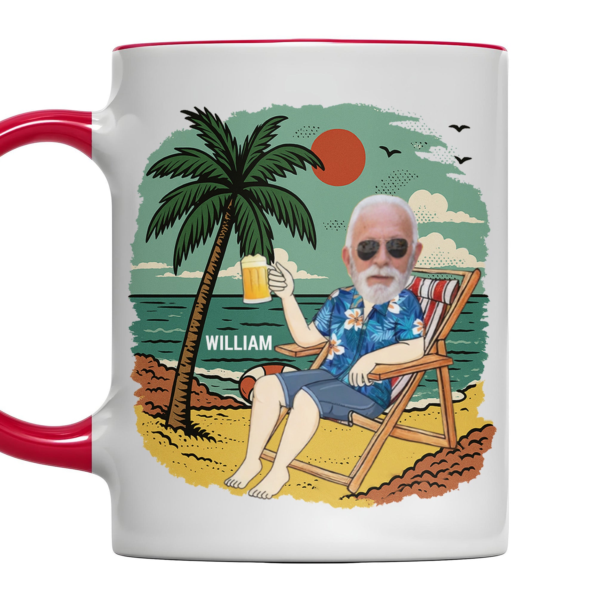 Personalized Retirement Weekly Schedule Accent Mug Retirement Gift Ideas For Men - Image 4
