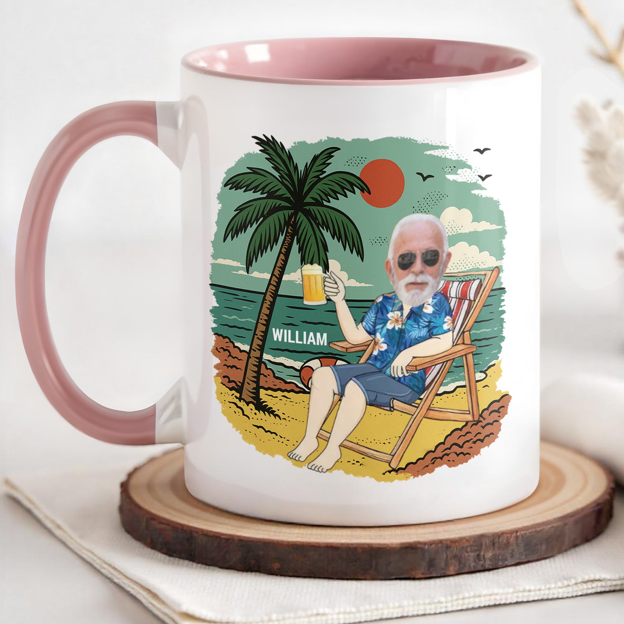 Personalized Retirement Weekly Schedule Accent Mug Retirement Gift Ideas For Men - Image 3