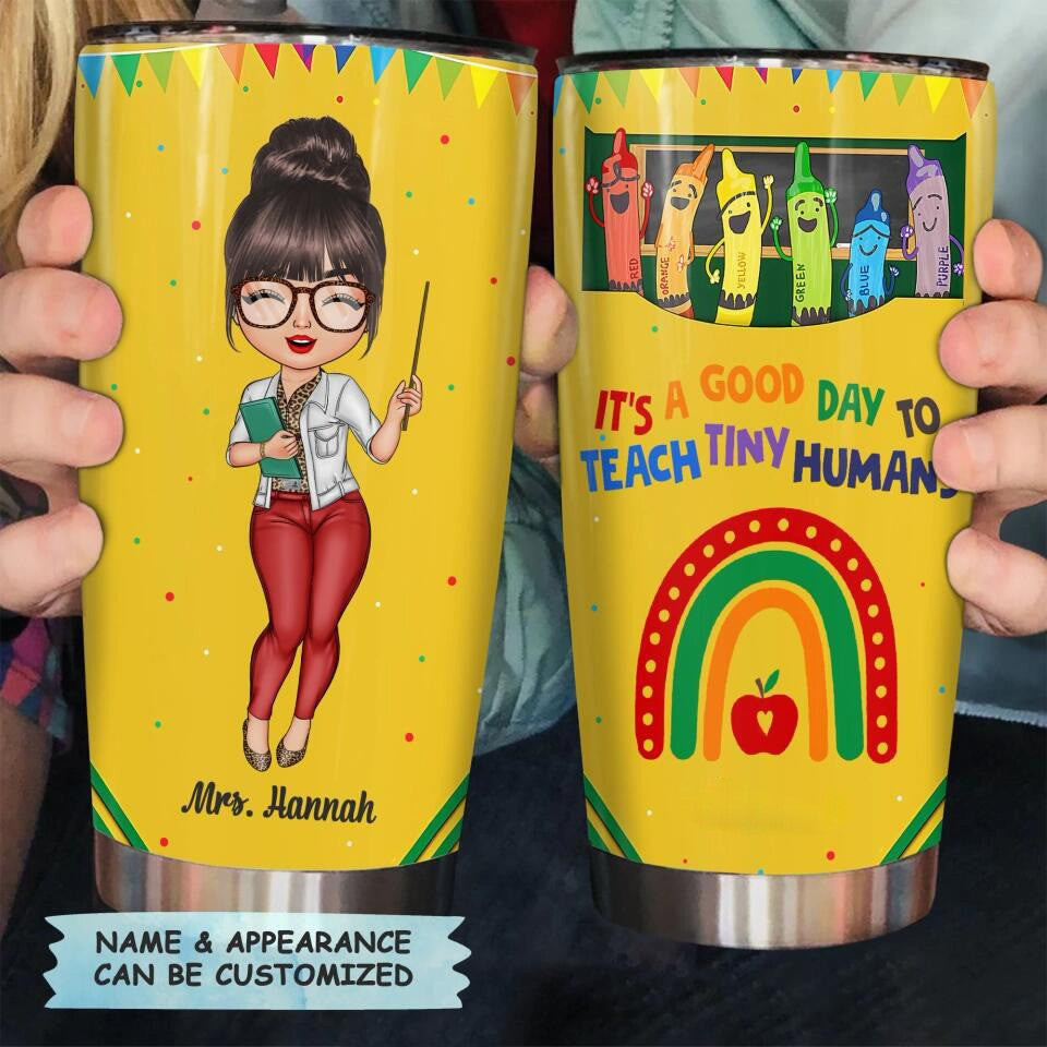 Personalized Teach Love Inspire Tumbler Cute Teacher Tumbler Cup Ideas Presents For Teachers