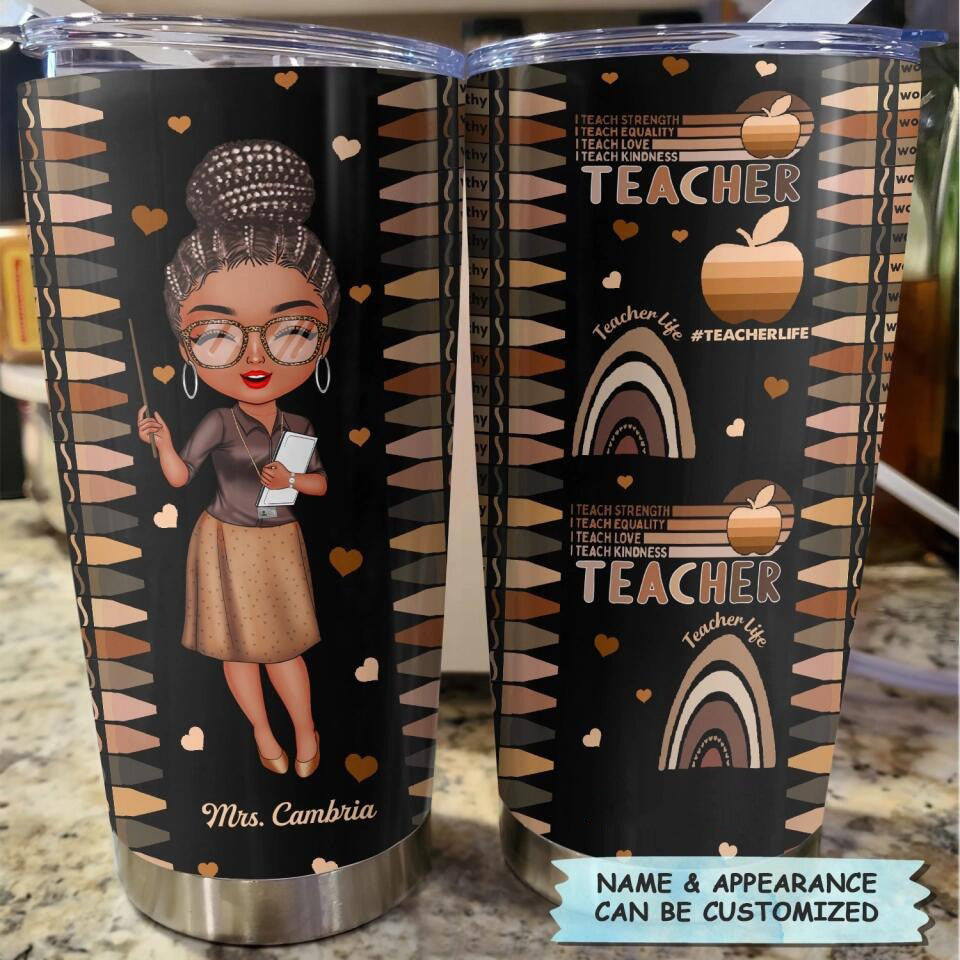 Personalized Teacher Tumbler Cute Teacher Tumbler Ideas World Teachers Day Gift Ideas