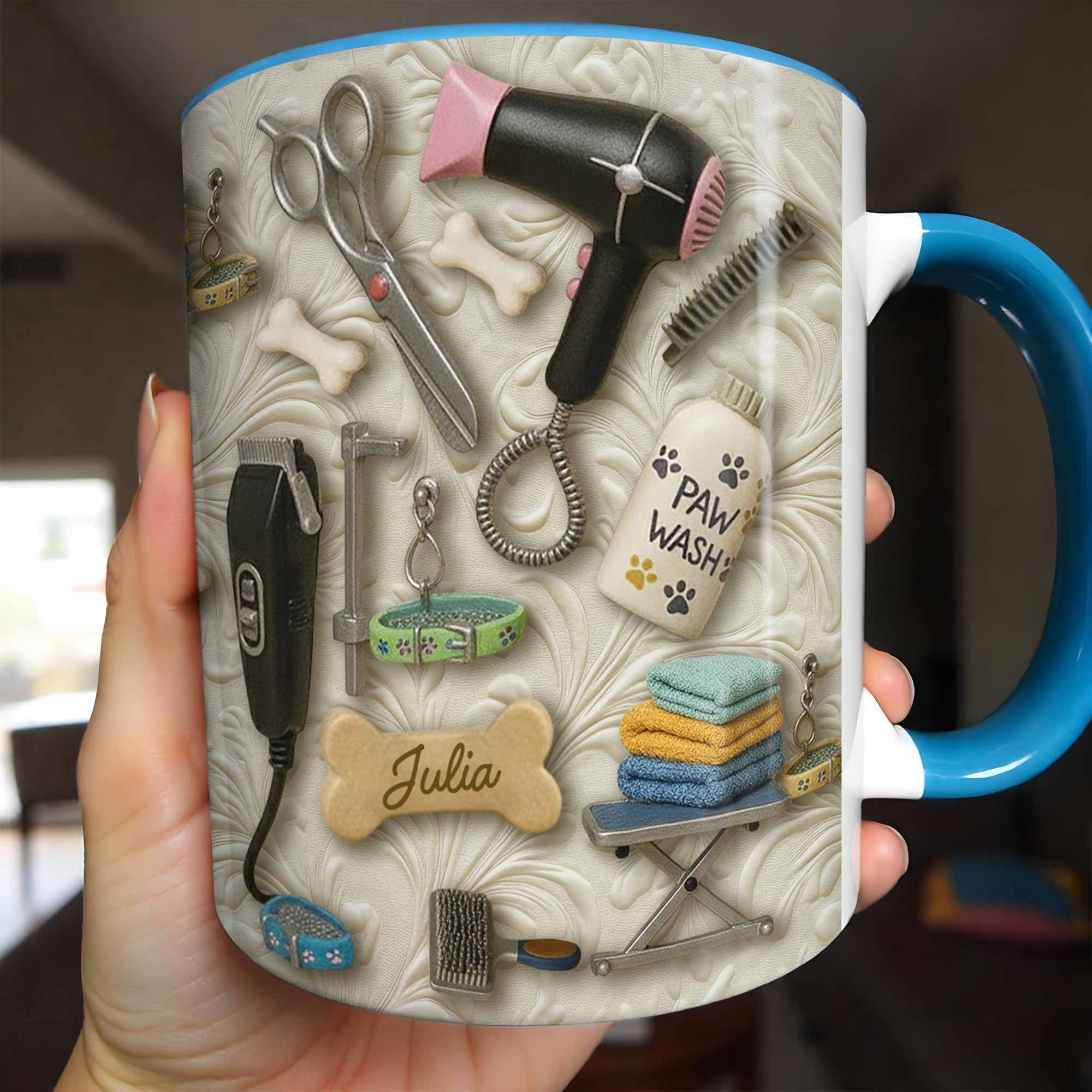 Personalized To My Beloved Your Love And Care With Pet Grooming Tools Accent Mug Gifts Items - Image 2