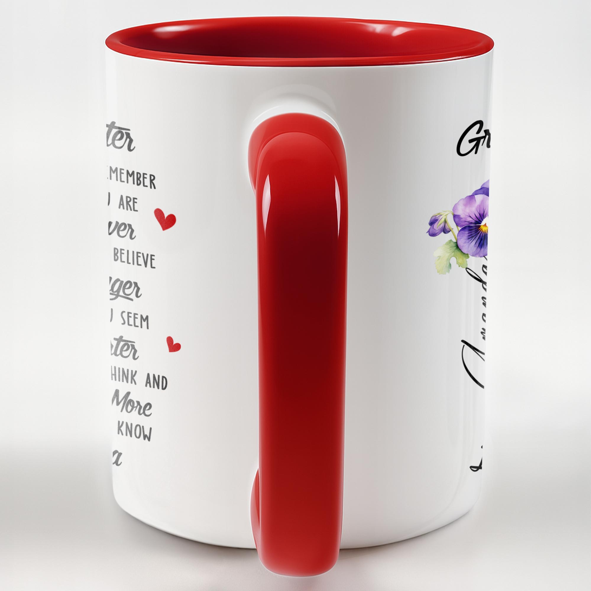 Personalized To My Granddaughter Always Remember You Are Braver Stronger Accent Mug Best Gifts - Image 6