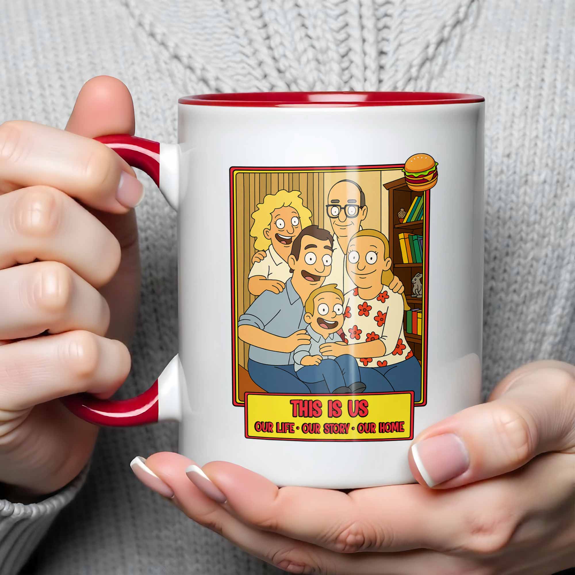 Personalized We're Smiths From The Womb To The Tomb Accent Mug Unique Gifts For Family - Image 4