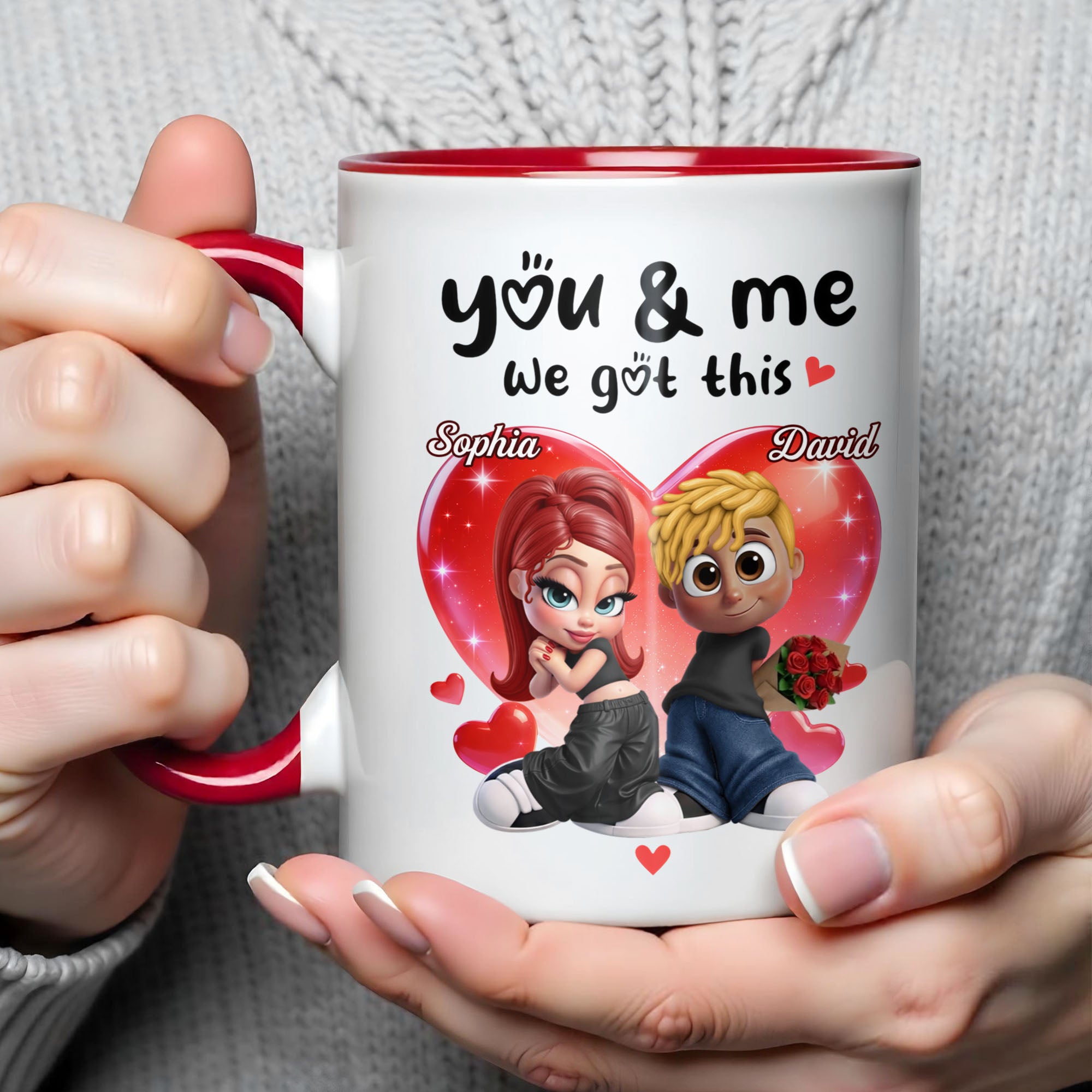 Personalized You And Me We Got This Accent Mug Romantic Gifts For Couples - Image 7