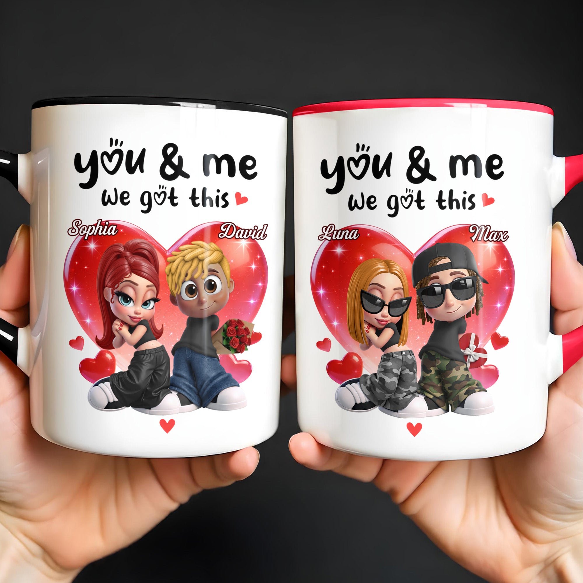 Personalized You And Me We Got This Accent Mug Romantic Gifts For Couples - Image 6