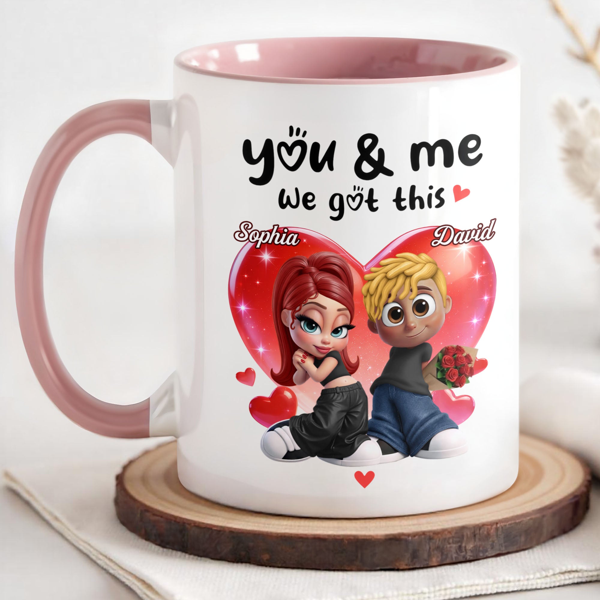 Personalized You And Me We Got This Accent Mug Romantic Gifts For Couples - Image 3