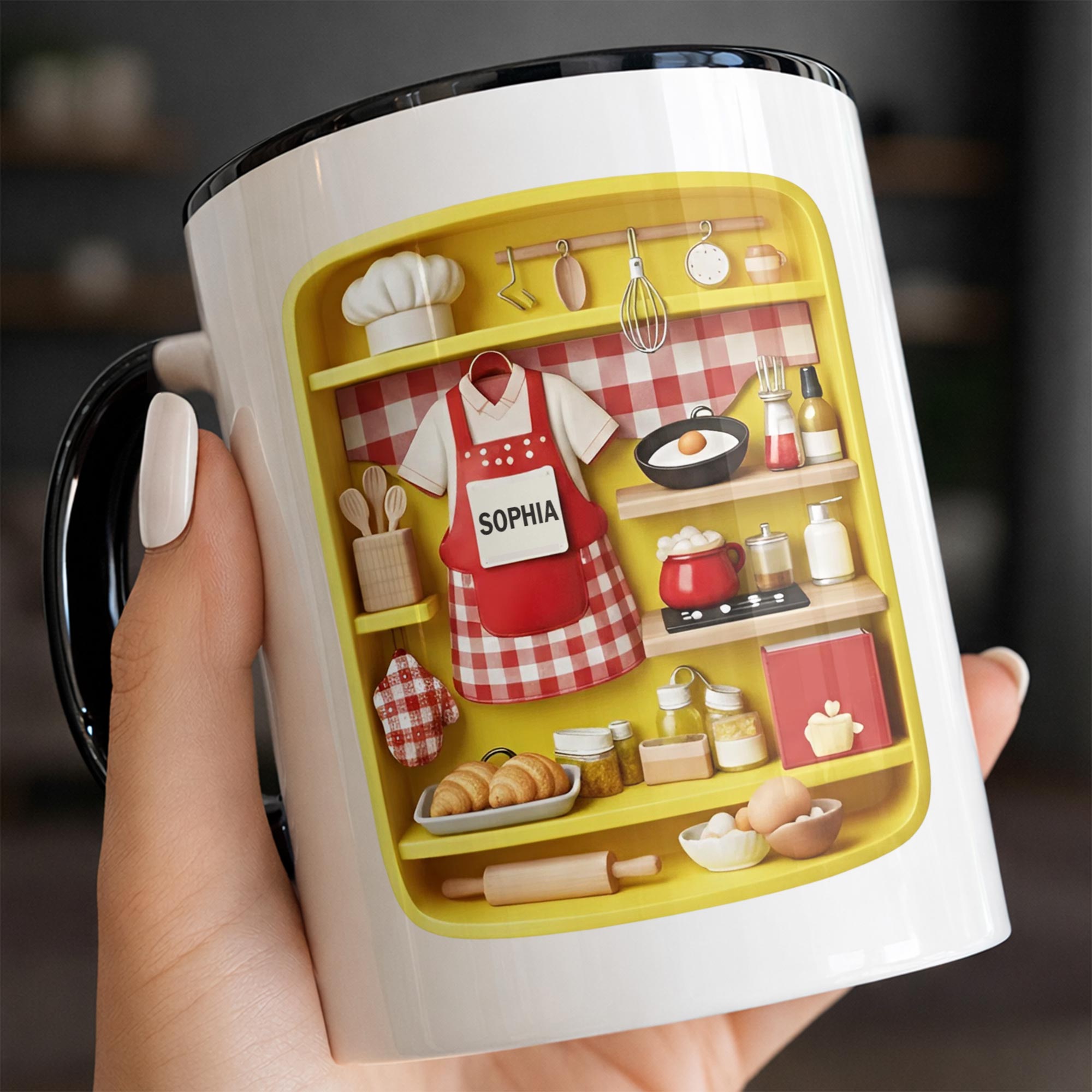 Personalized Your Kitchen Essentials On This Lovely Accent Mug Gifts For Cooker - Image 5