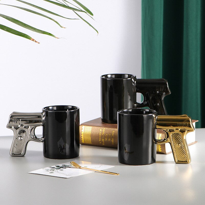 Skull Hello Darkness My Old Friend Gun Mug Patriots Coffee Mugs Unique Gifts For Dad - Image 7